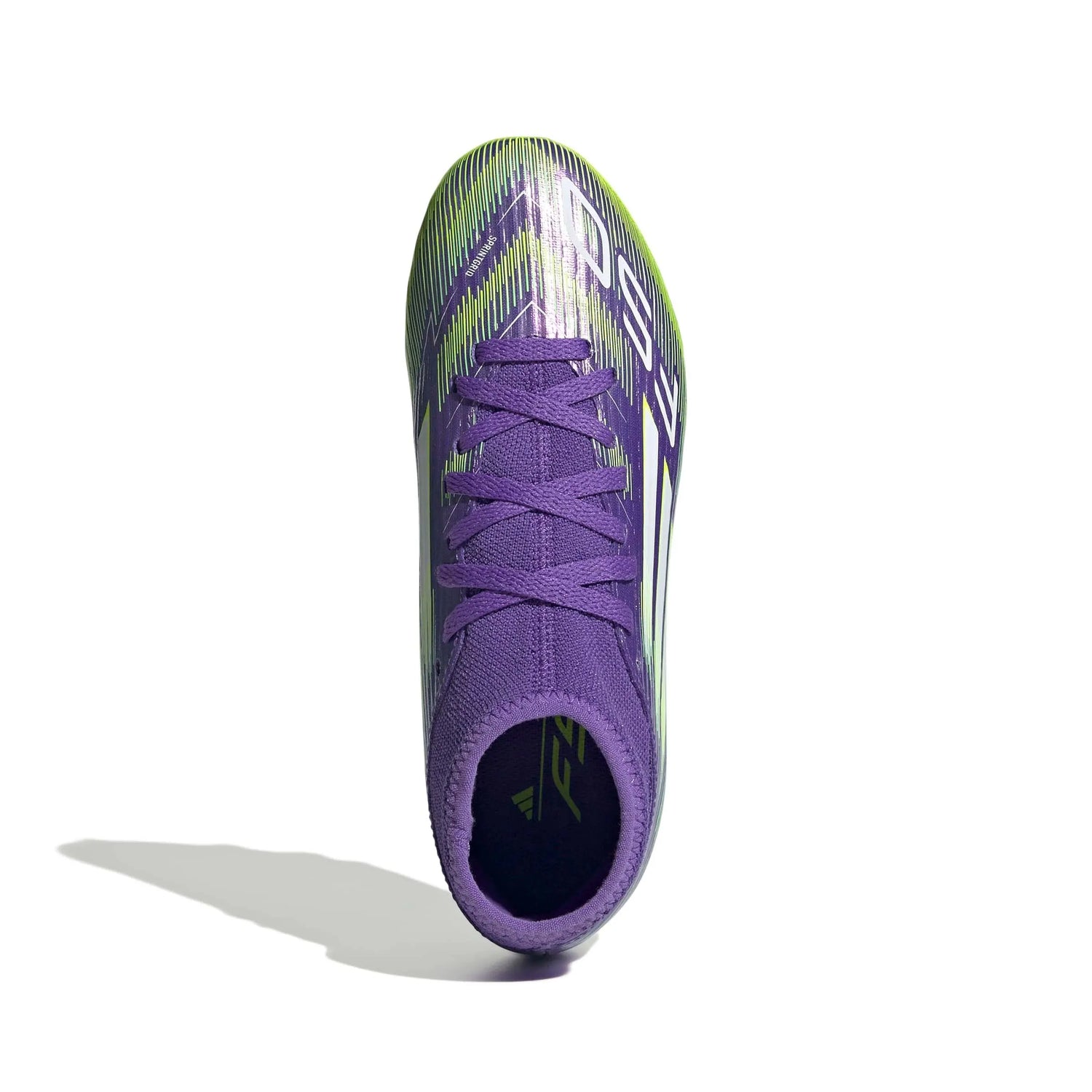 adidas JR F50 Club Mid Firm-Multi Ground Soccer Cleats - Radiant Blaze Pack (FA25) (Top)