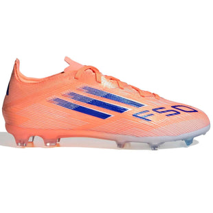 adidas JR F50 Elite Firm Ground Soccer Cleats - Coral Blaze Pack (FA25) (Side 1)