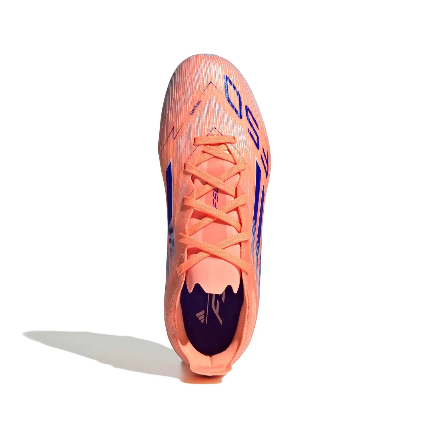 adidas JR F50 Elite Firm Ground Soccer Cleats - Coral Blaze Pack (FA25) (Top)