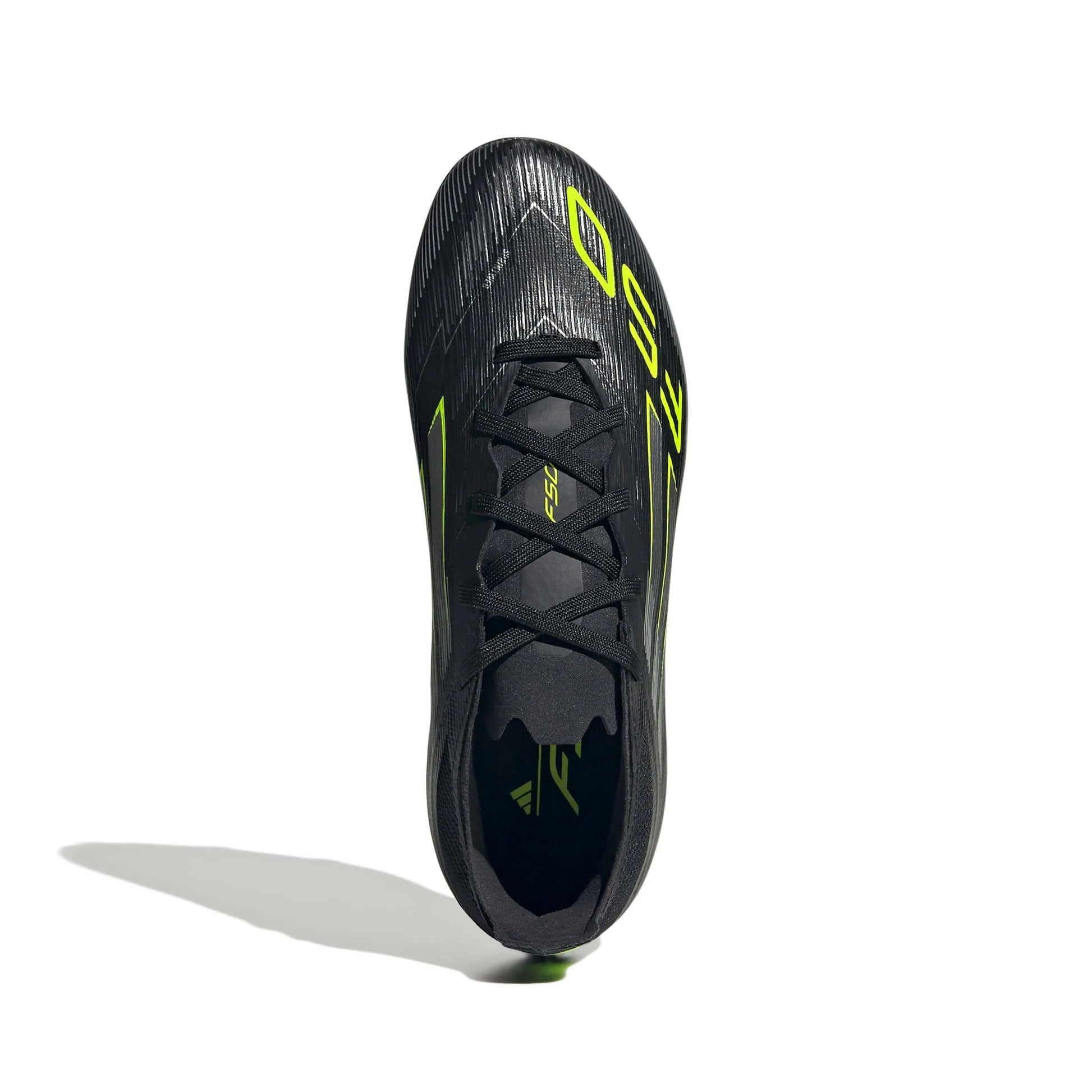 adidas JR F50 Elite Firm Ground Soccer Cleats - Electric Stealth Pack (FA25) (Top)