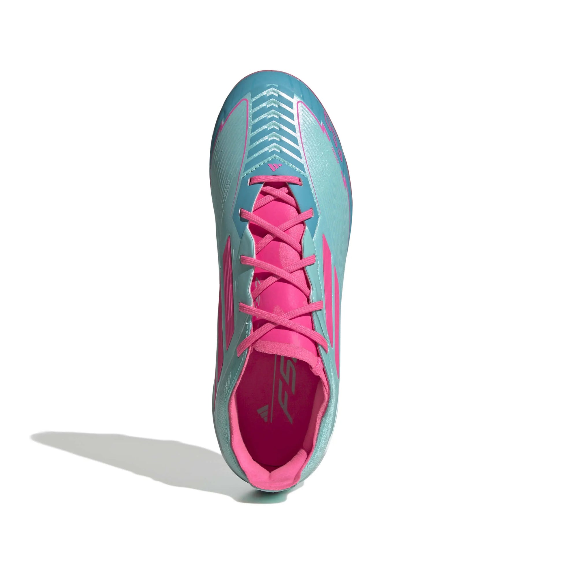 adidas JR F50 Elite Messi Firm Ground Soccer Cleats - MP2 Pack (SU25) (Top)