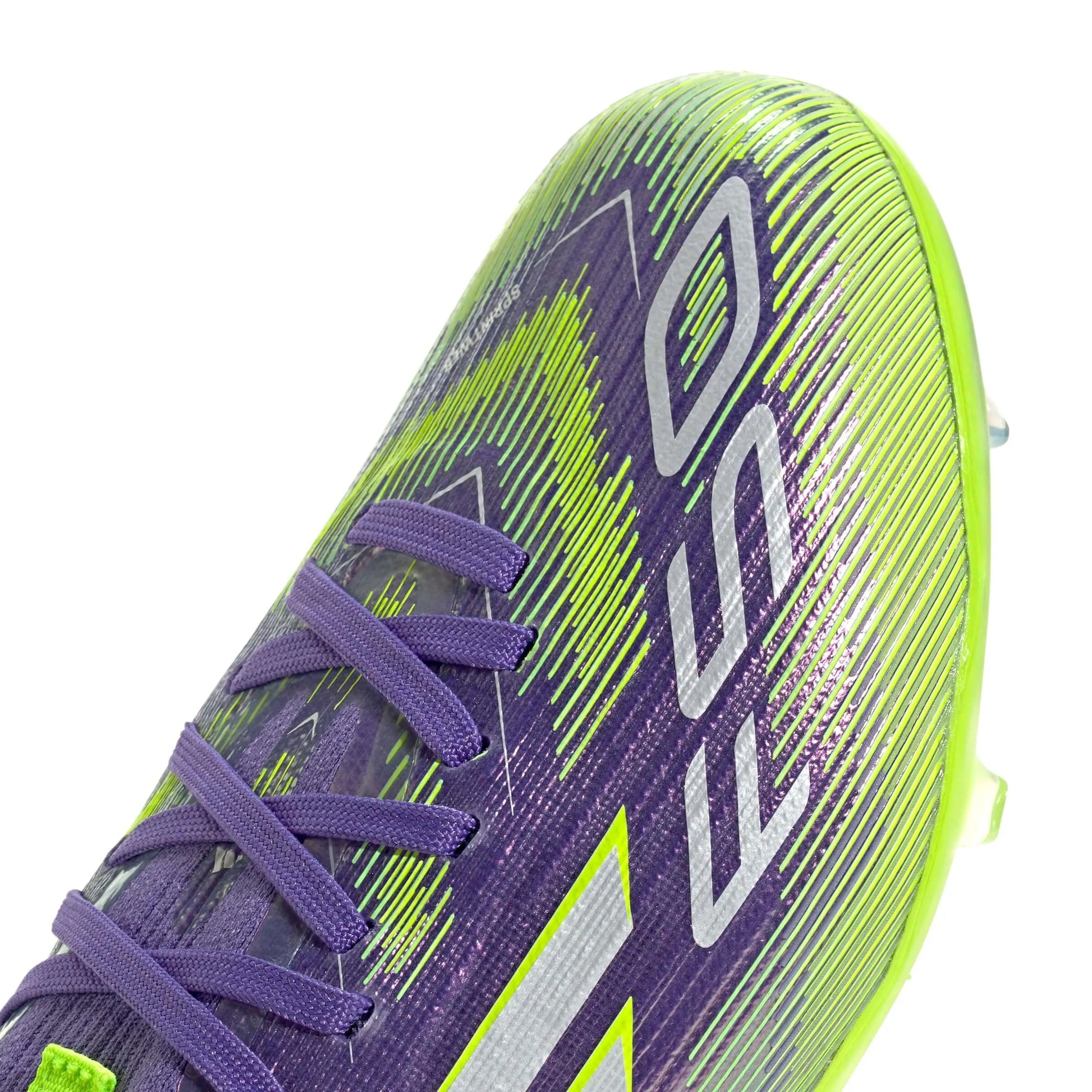 adidas JR F50 Elite Mid Firm Ground Soccer Cleats - Radiant Blaze Pack (FA25) (Detail 1)