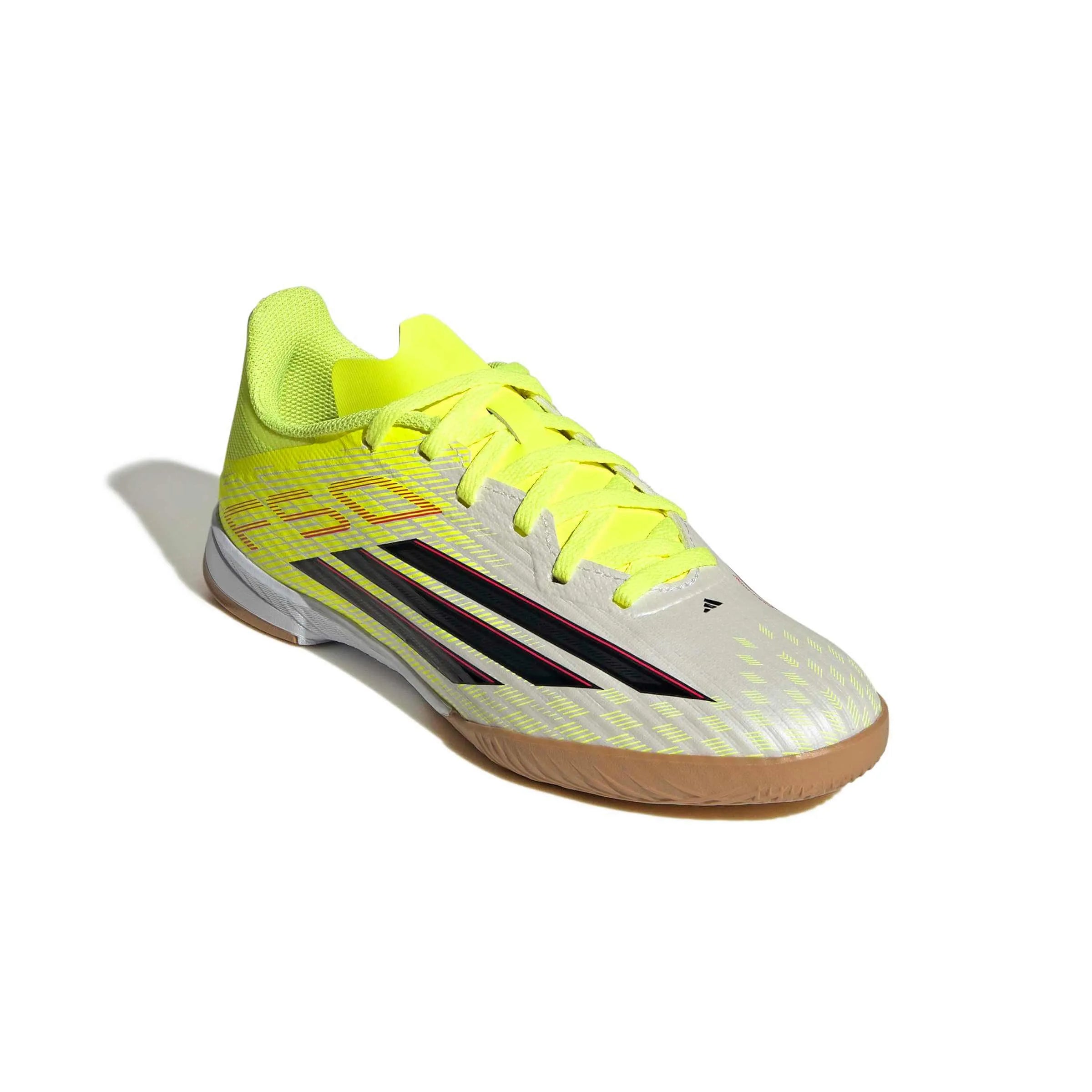 adidas JR F50 League Indoor Soccer Shoes - Born For Goals Pack (SP26) (Lateral - Front)