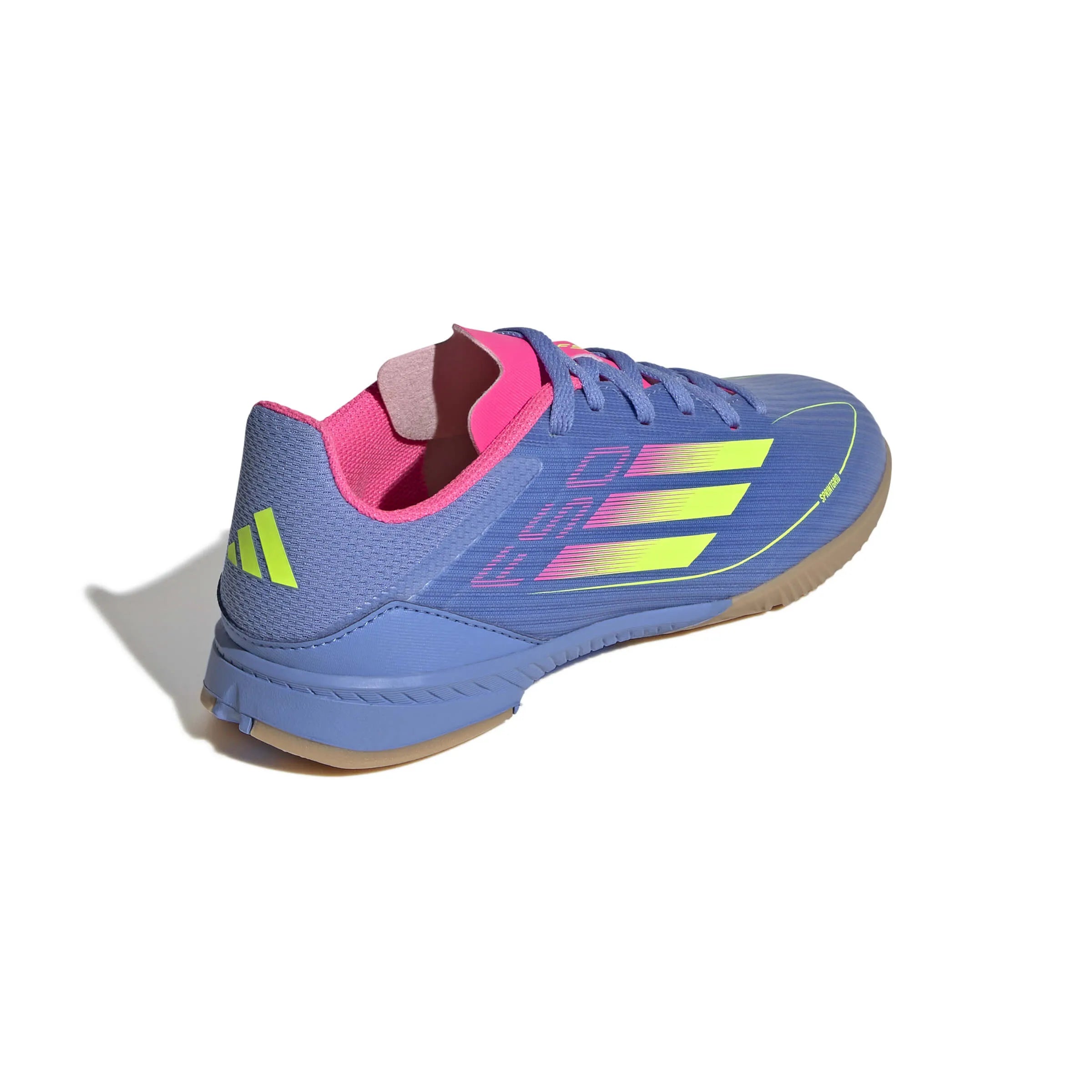 adidas JR F50 League Indoor Soccer Shoes - Celestial Victory Pack (SP25) (Lateral - Back)
