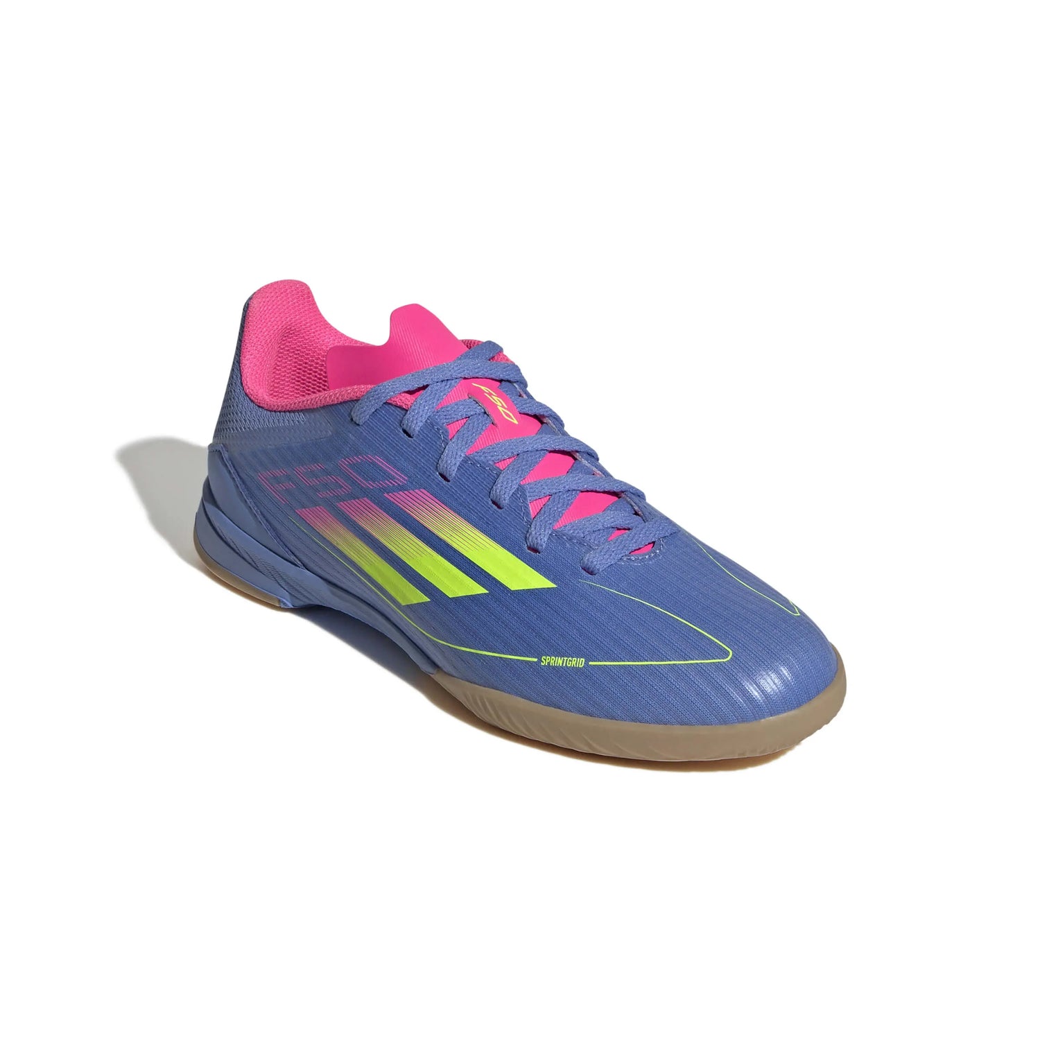 adidas JR F50 League Indoor Soccer Shoes - Celestial Victory Pack (SP25) (Lateral - Front)