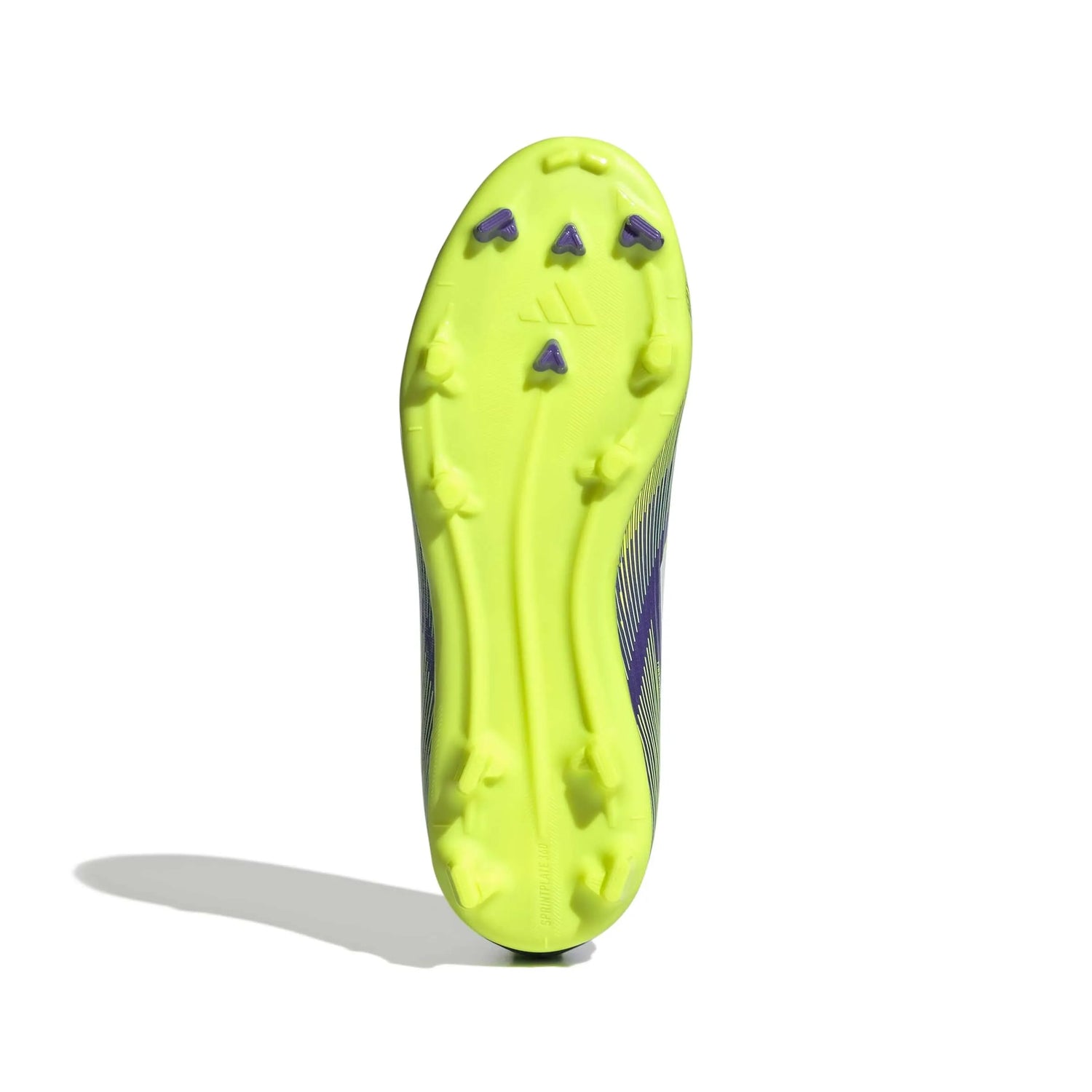 adidas JR F50 League Laceless Firm-Multi Ground Soccer Cleats - Radiant Blaze Pack (FA25) (Bottom)