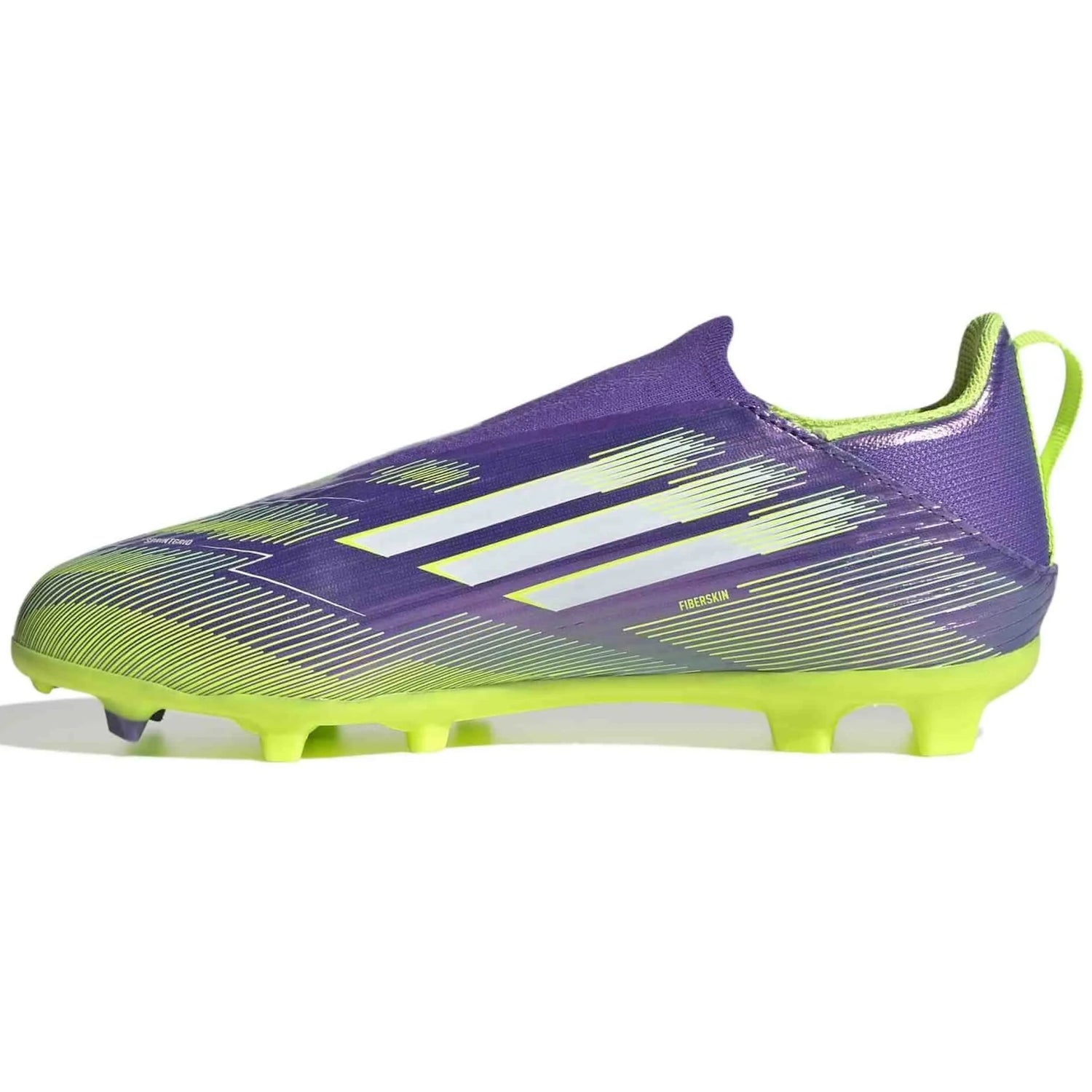 adidas JR F50 League Laceless Firm-Multi Ground Soccer Cleats - Radiant Blaze Pack (FA25) (Side 2)