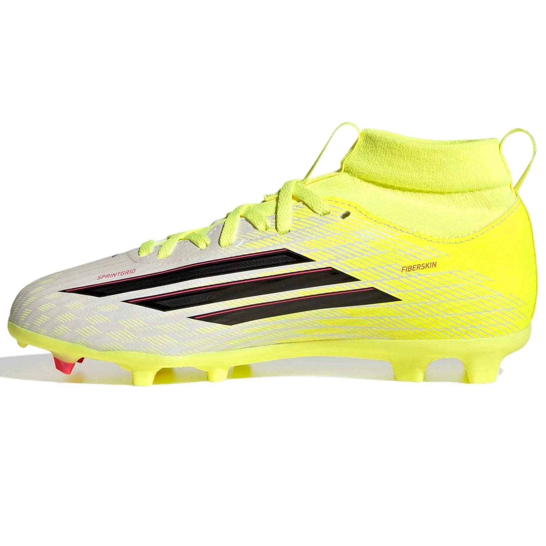 adidas JR F50 League Mid Cut Firm-Multi Ground Soccer Cleats - Born For Goals Pack (SP26) (Side 2)