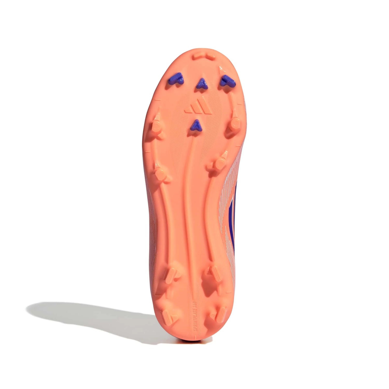 adidas JR F50 League Mid Firm-Multi Ground Soccer Cleats - Coral Blaze Pack (FA25) (Bottom)