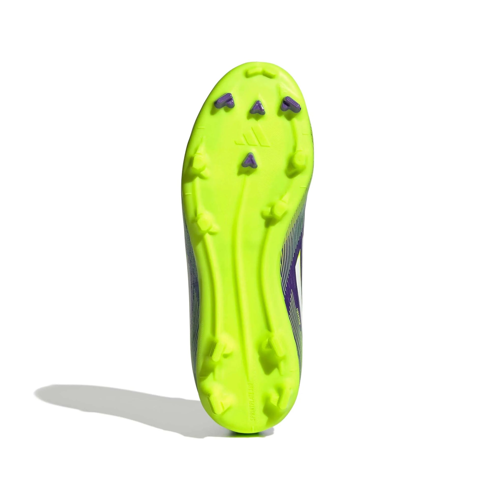adidas JR F50 League Mid Firm-Multi Ground Soccer Cleats - Radiant Blaze Pack (FA25) (Bottom)