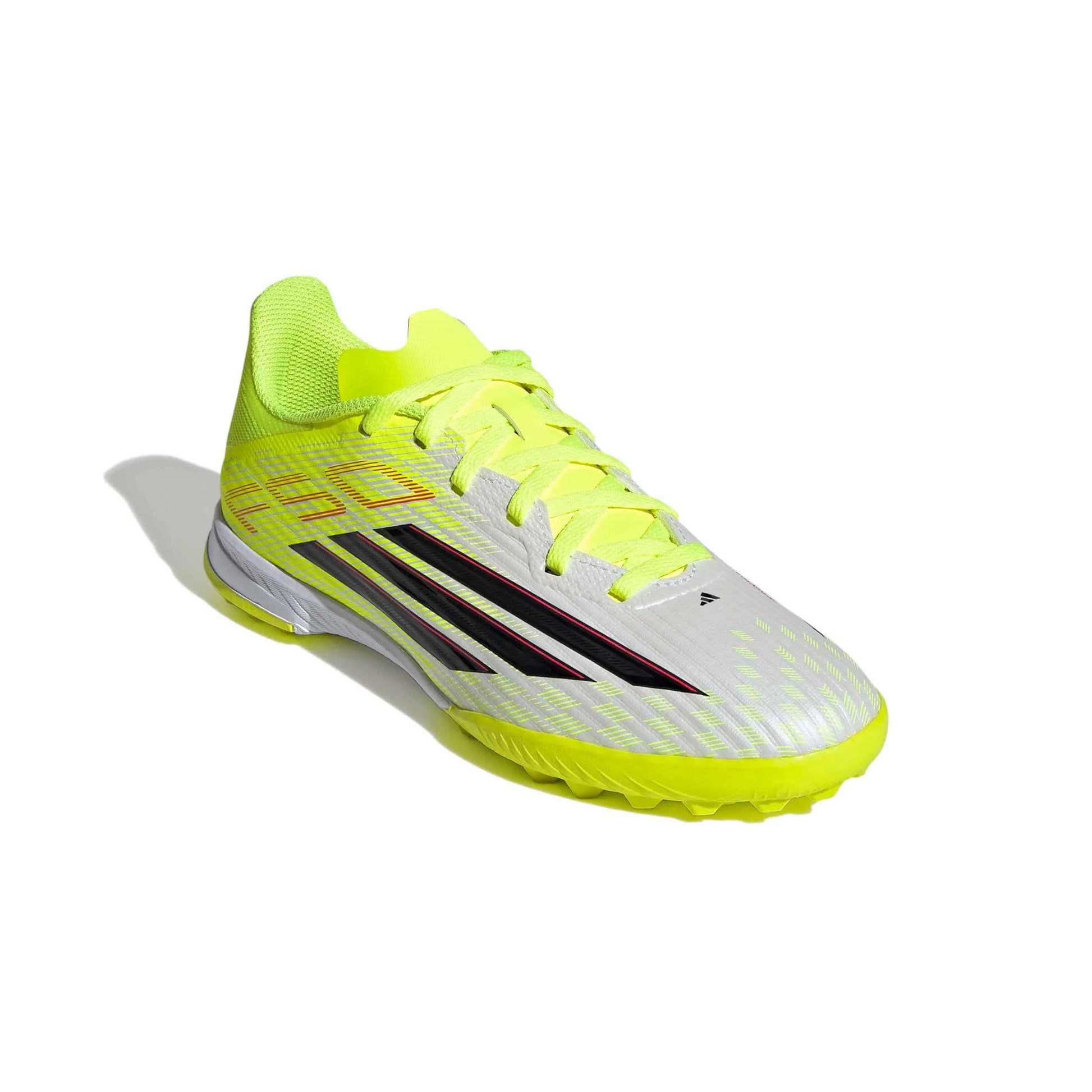 adidas JR F50 League Turf Soccer Shoes - Born For Goals Pack (SP26) (Lateral - Front)