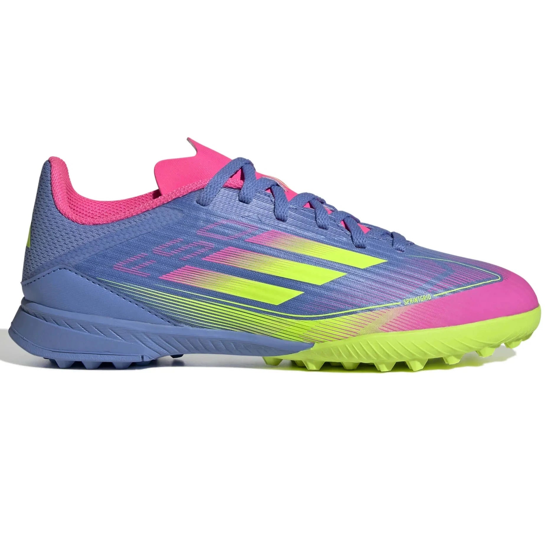 adidas JR F50 League Turf Soccer Shoes - Celestial Victory Pack (SP25) (Side 1)