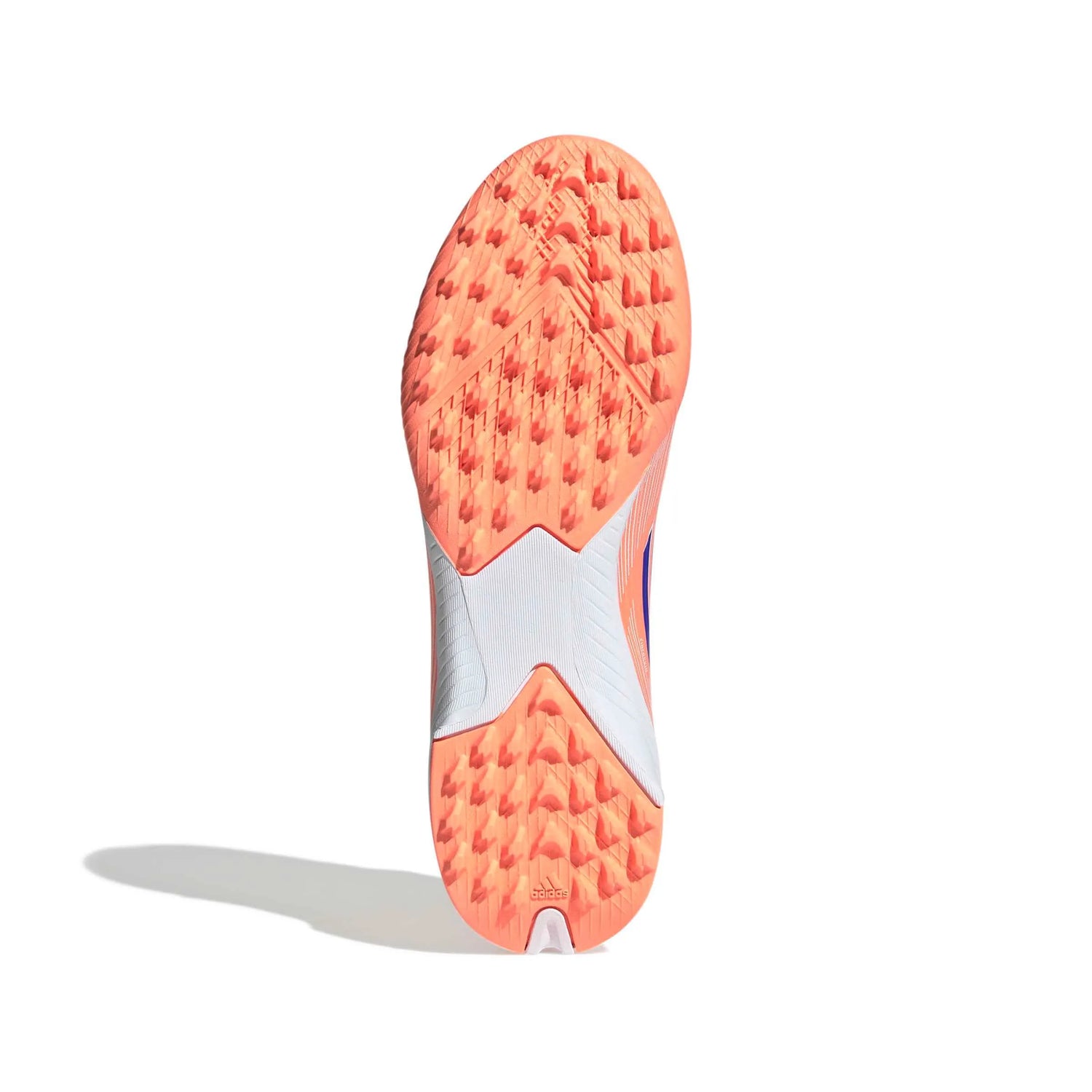 adidas JR F50 League Turf Soccer Shoes - Coral Blaze Pack (FA25) (Bottom)