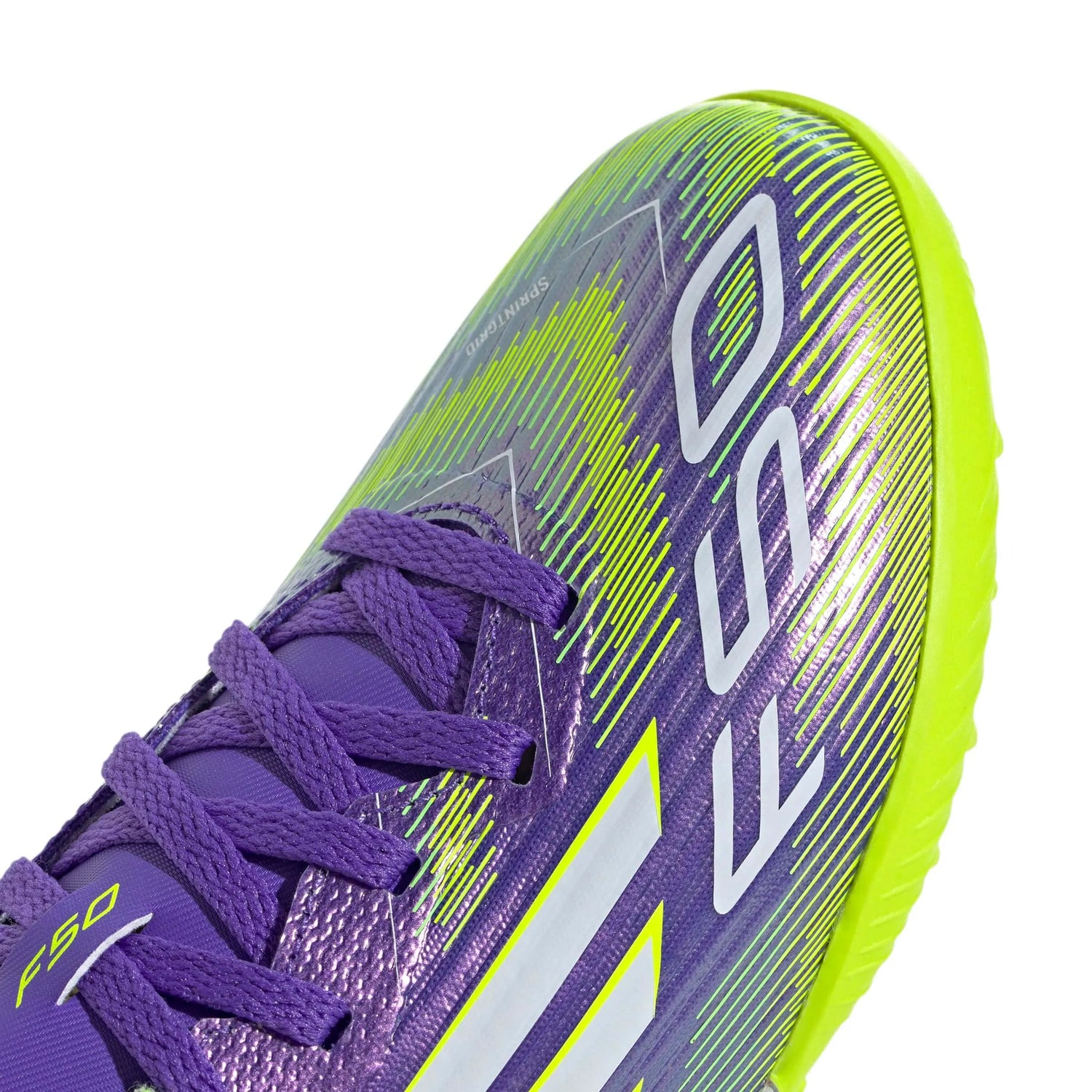 adidas JR F50 League Turf Soccer Shoes - Radiant Blaze Pack (FA25) (Detail 1)