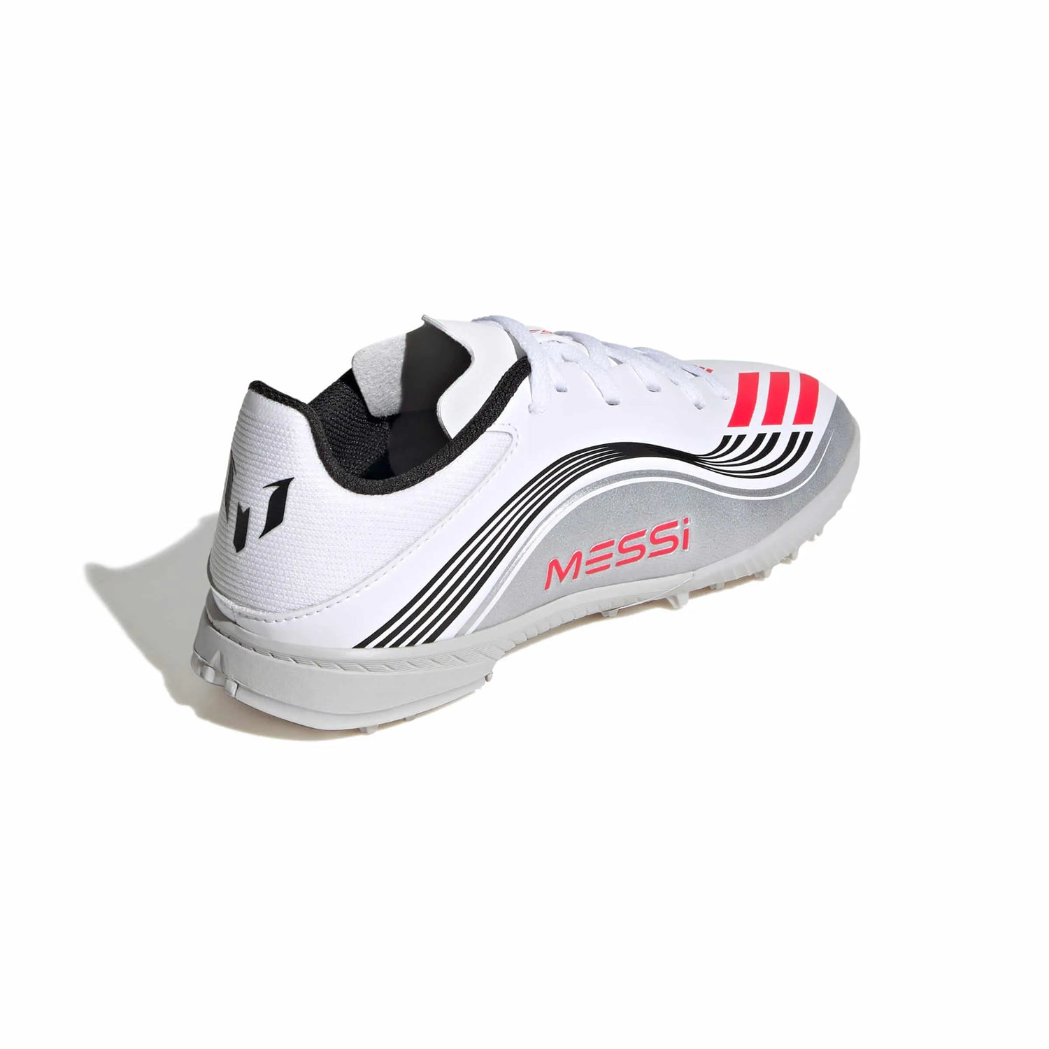 adidas JR F50 Messi League Turf Soccer Shoes - Messi Prestig 10 (FA25) (Lateral - Back)