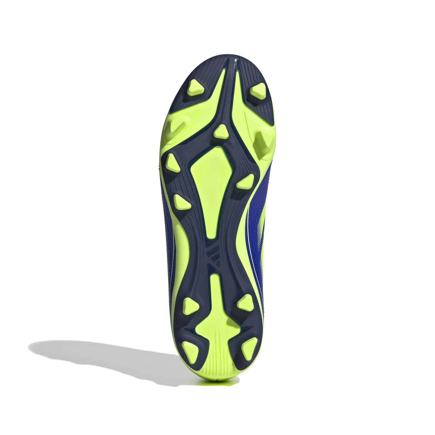 adidas JR Goletto IX Firm/Multi Ground Soccer Cleats Lucid Blue / Lucid Lemon / Dark Blue (Bottom)
