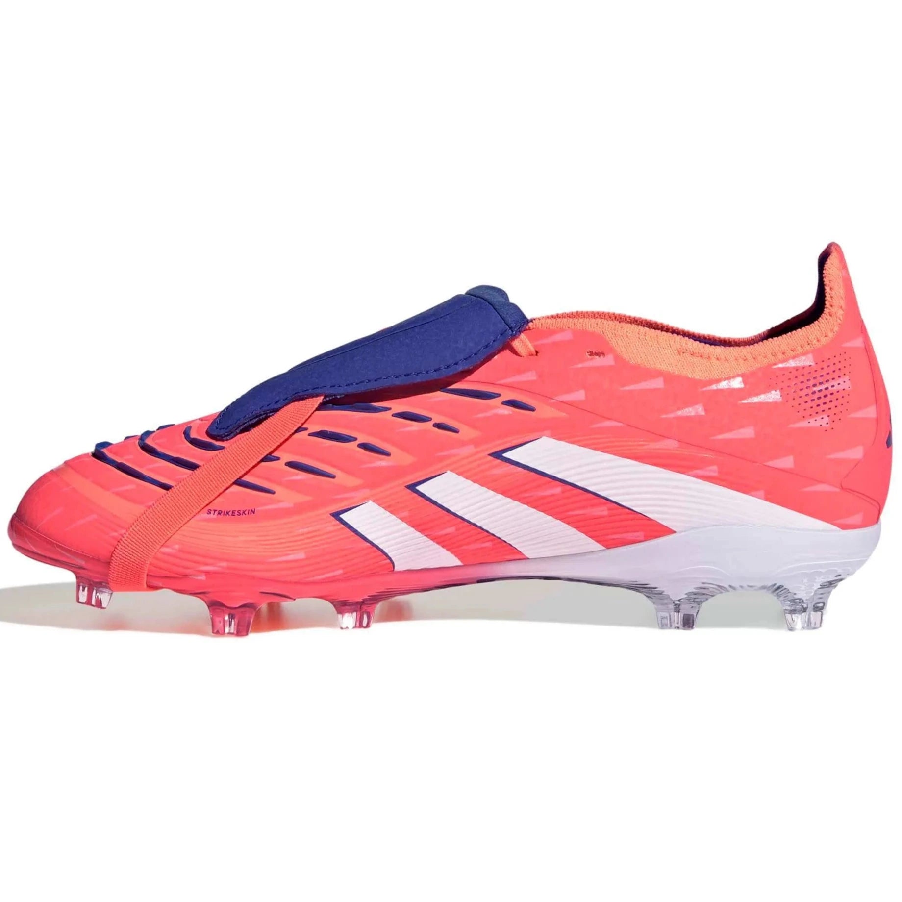 adidas JR Predator Elite Fold-Over Tongue Firm Ground Soccer Cleats - Coral Blaze Pack (FA25) (Side 2)