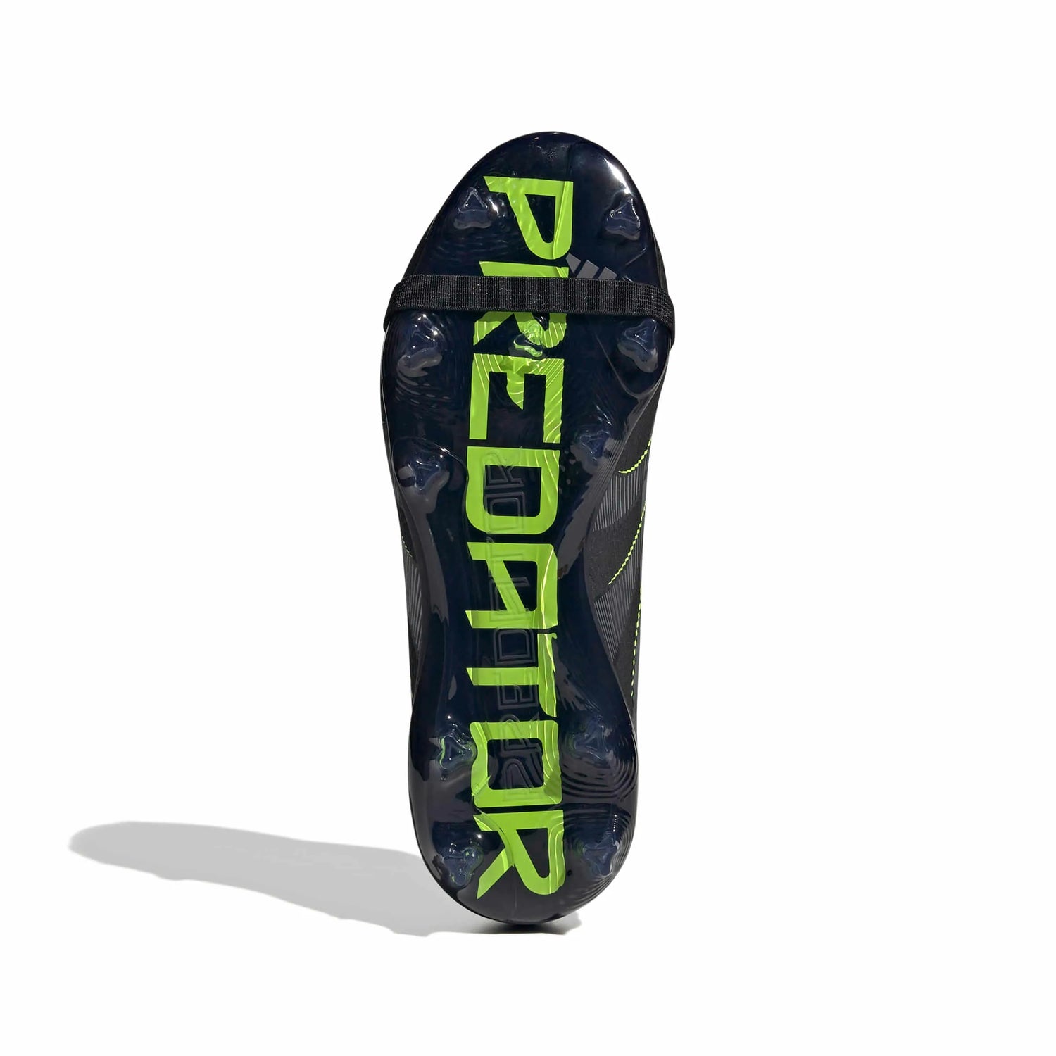 adidas JR Predator Elite Fold-Over Tongue Firm Ground Soccer Cleats - Electric Stealth Pack (FA25) (Bottom)