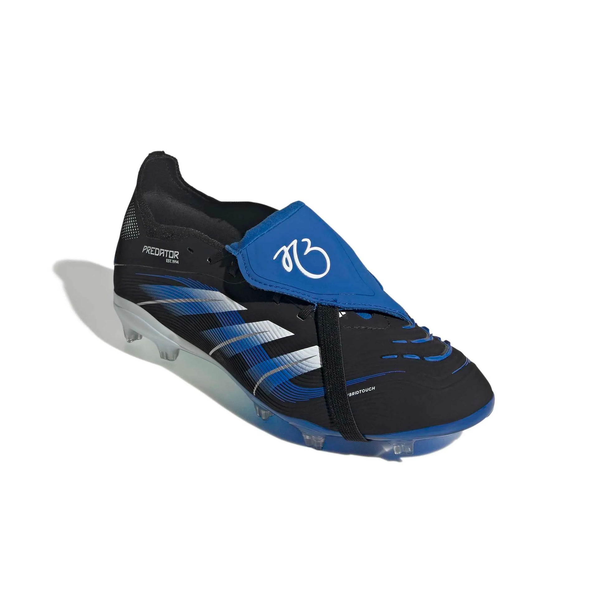 adidas JR Predator Elite JB Fold-Over Tongue Firm Ground Soccer Cleats - Bellingham Future Icon Pack (FA25) (Lateral - Front)