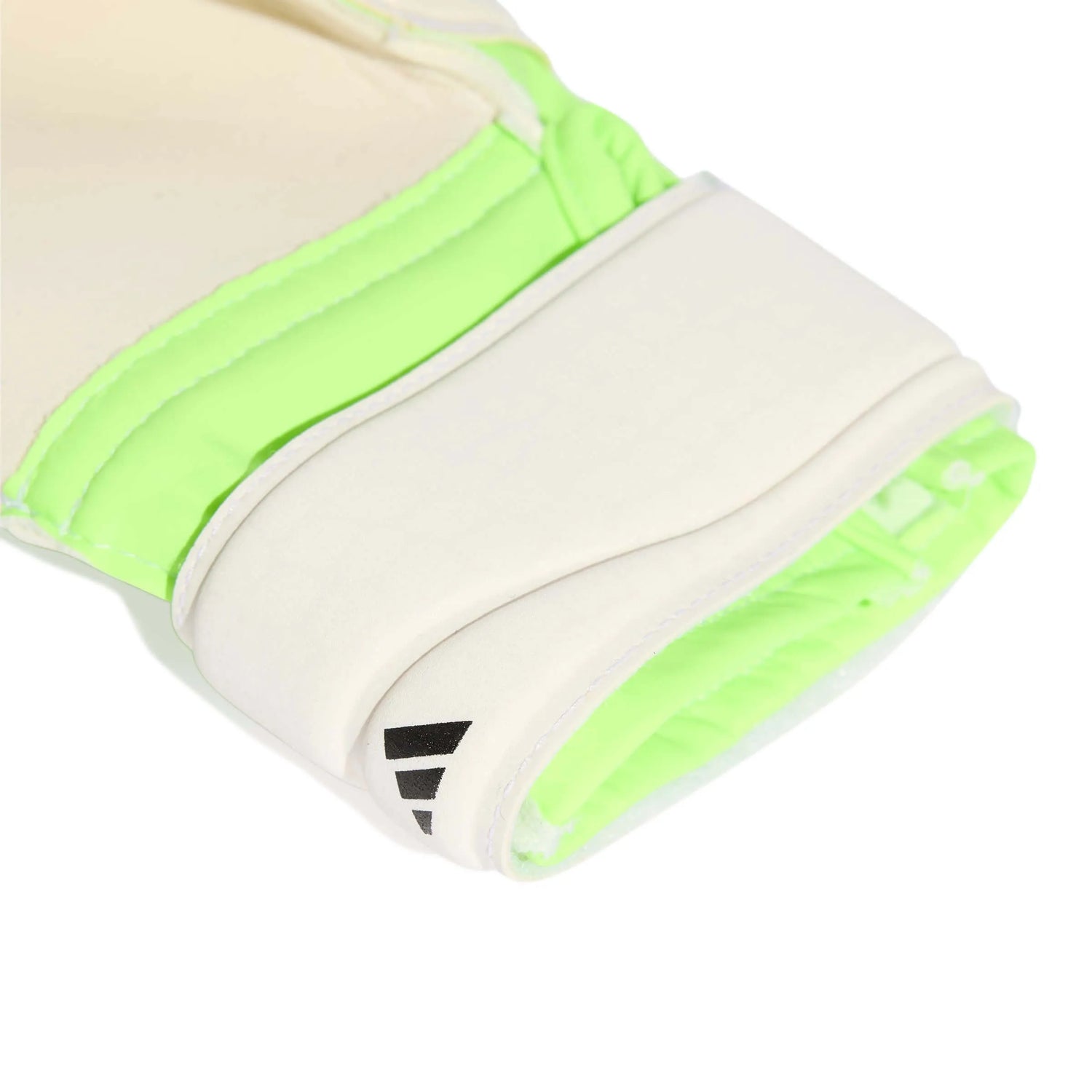 adidas JR Predator GL Match Fingersave Goalkeeper Gloves Lucid Lemon / White / Black (Detail 2)