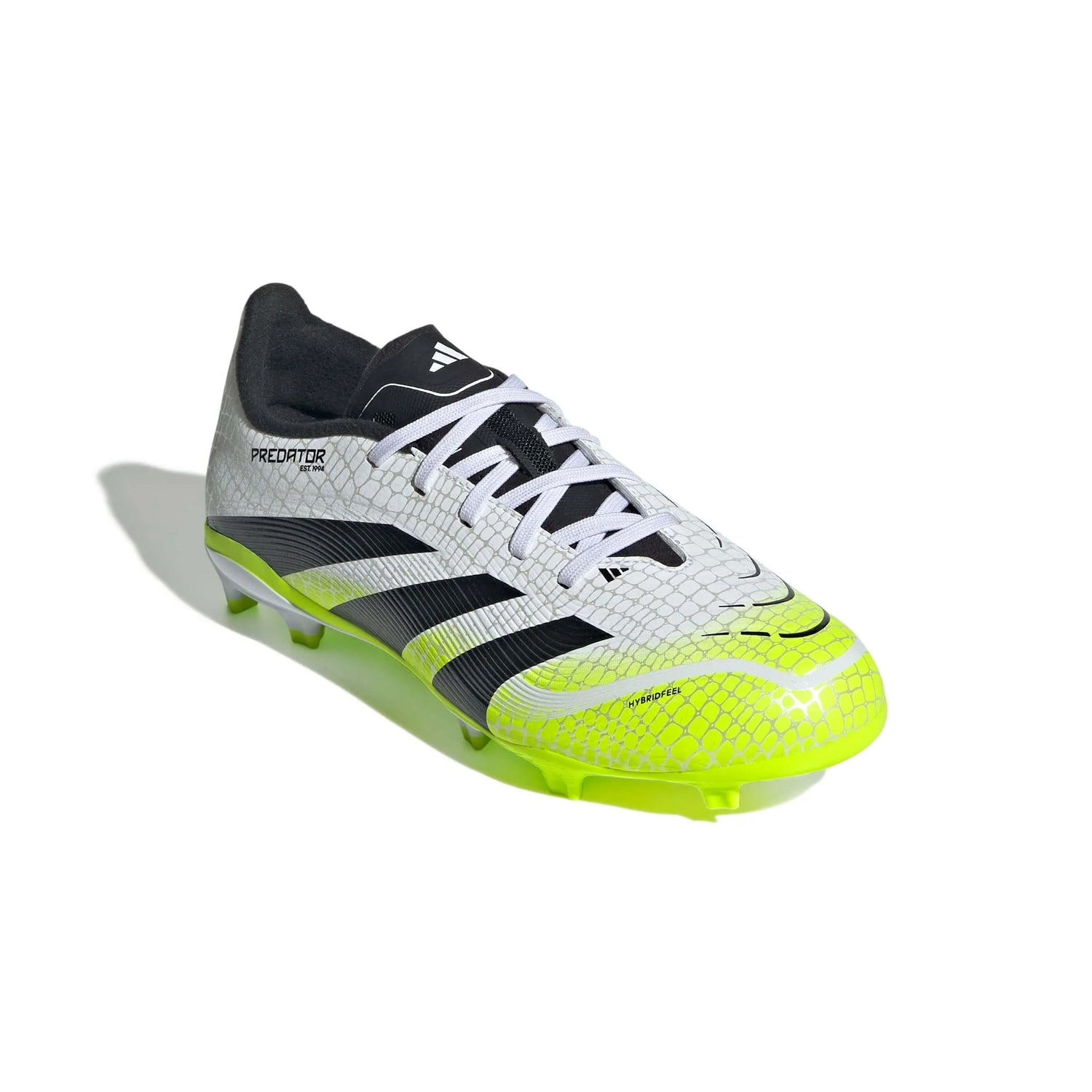adidas JR Predator League Firm-Multi Ground Soccer Cleats - Radiant Blaze Pack (FA25) (Lateral - Front)
