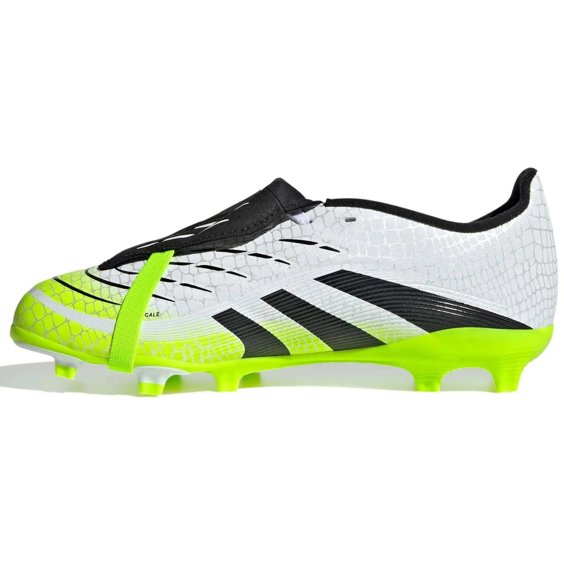 adidas JR Predator League Fold-Over Tongue Firm-Multi Ground Soccer Cleats - Radiant Blaze Pack (FA25) (Side 2)