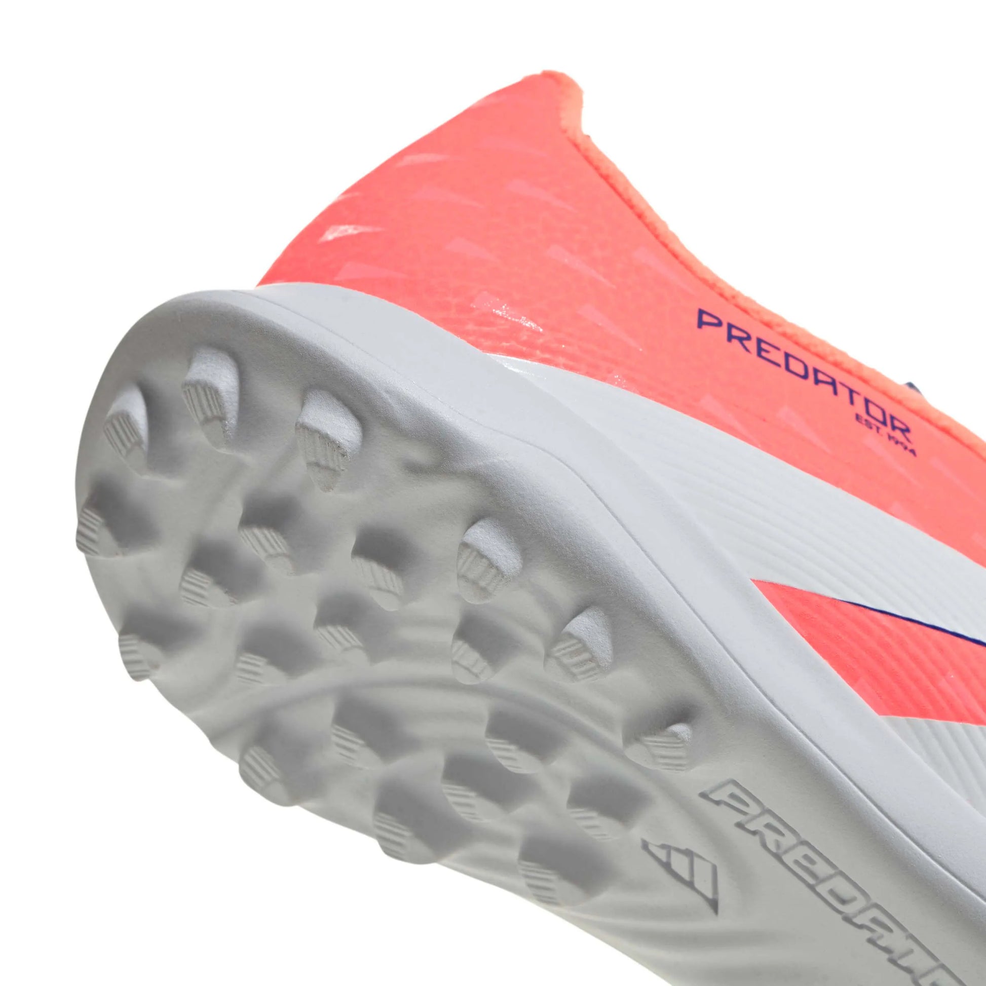 adidas JR Predator League Turf Soccer Shoes - Coral Blaze Pack (FA25) (Detail 2)