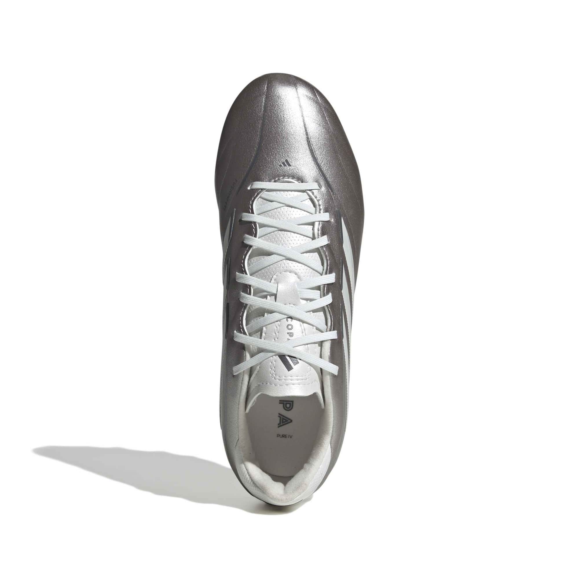 adidas Junior Copa Pure IV League Firm Ground Soccer Cleats - Ice Cold Precision Pack (SP26) (Top)