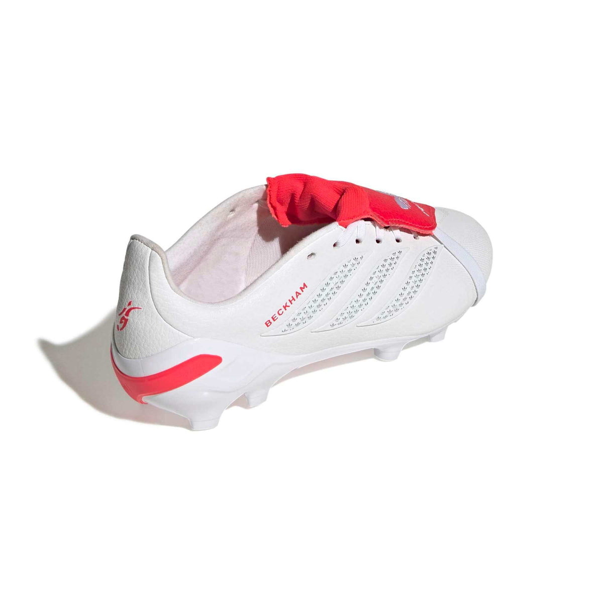 adidas Junior David Beckham Predator League Fold-Over Tongue Firm Ground Soccer Cleats - DB Pack (FA26) (Lateral - Back)