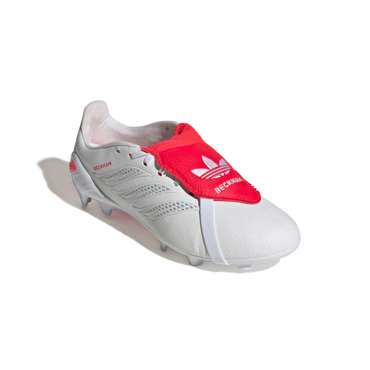 adidas Junior David Beckham Predator League Fold-Over Tongue Firm Ground Soccer Cleats - DB Pack (FA26) (Lateral - Front)
