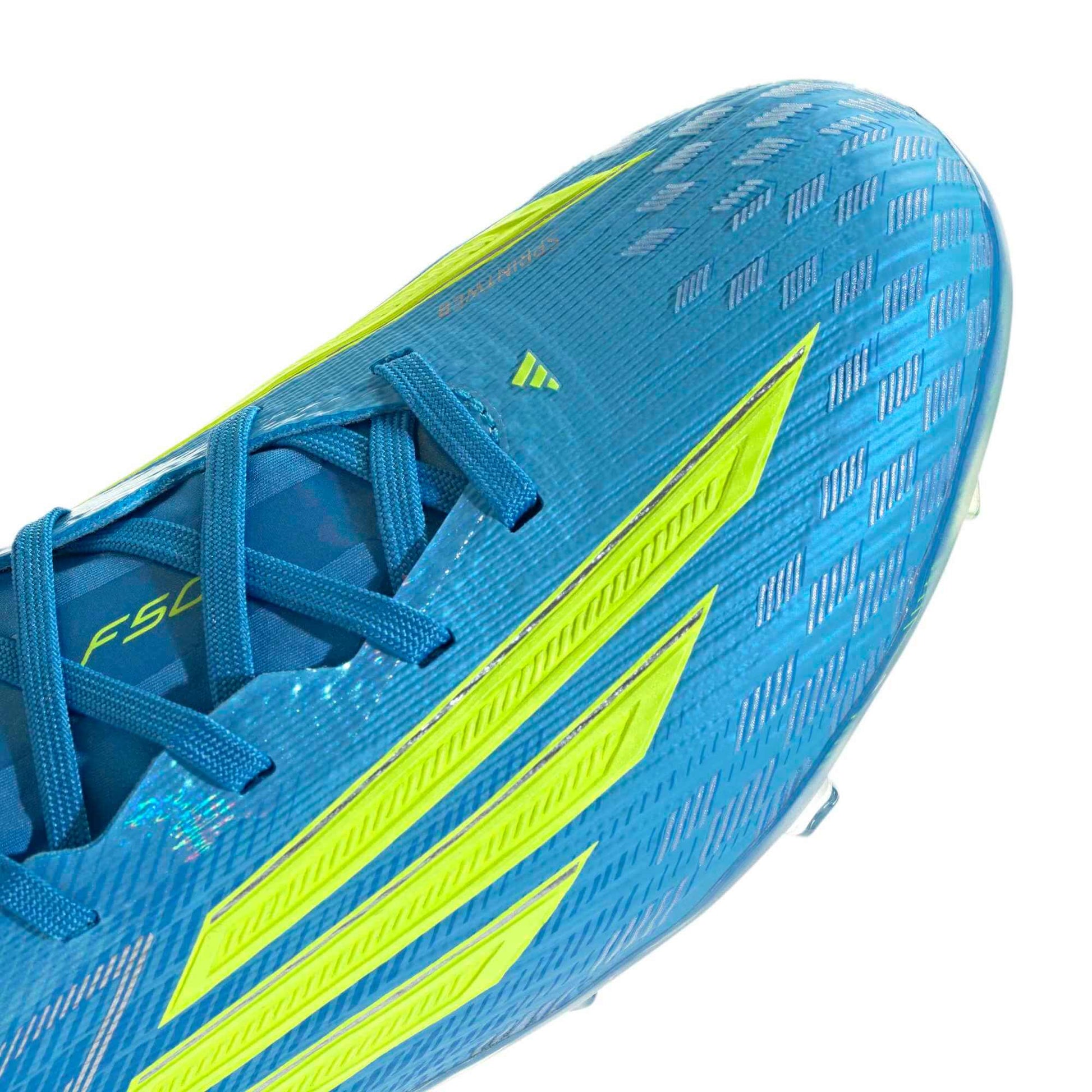 adidas Junior F50 Elite Firm Ground Soccer Cleats - Ice Cold Precision Pack (SP26) (Detail 1)