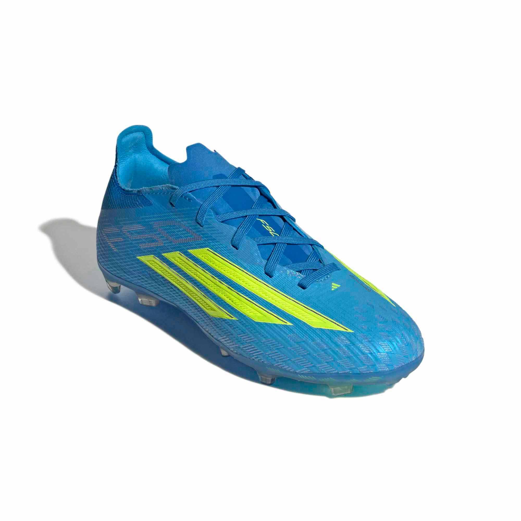adidas Junior F50 Elite Firm Ground Soccer Cleats - Ice Cold Precision Pack (SP26) (Lateral - Front)