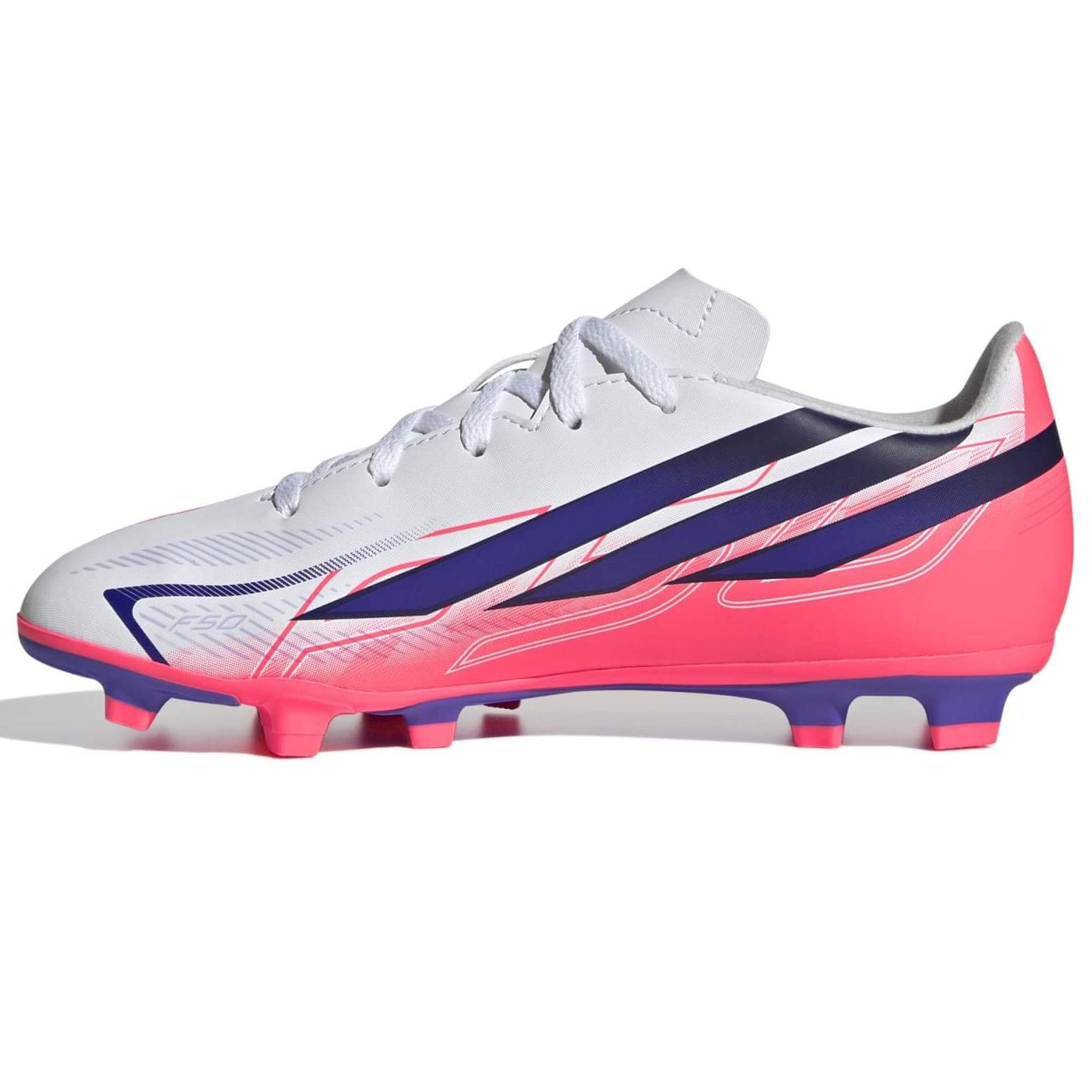 adidas Junior F50 Hyperfast Club Firm-Multi Ground Soccer Cleats - Chaos Vs Control Pack (FA26) (Side 2)