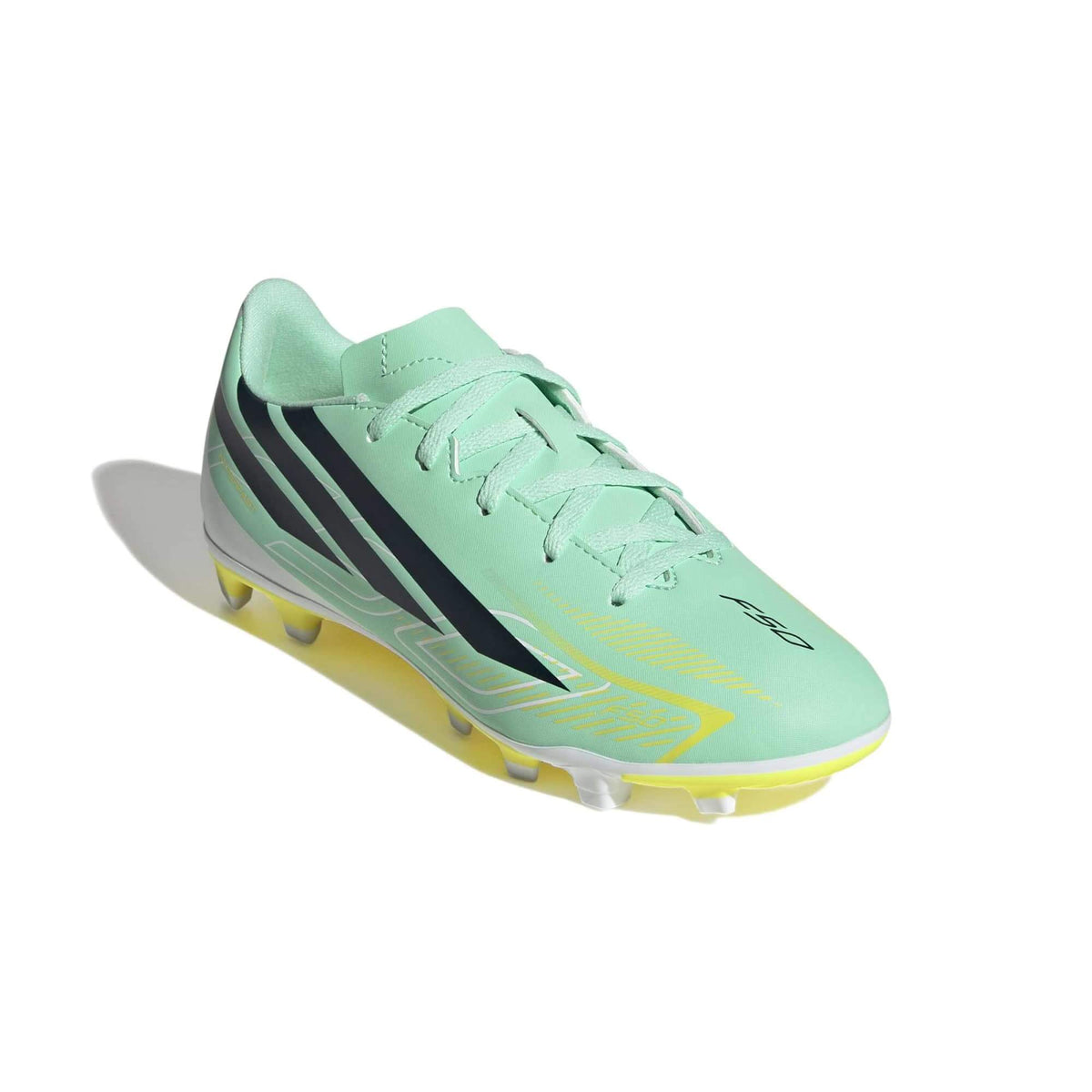 adidas Junior F50 Hyperfast Club Firm-Multi Ground Soccer Cleats - Final Rush Pack (FA26) (Lateral - Front)
