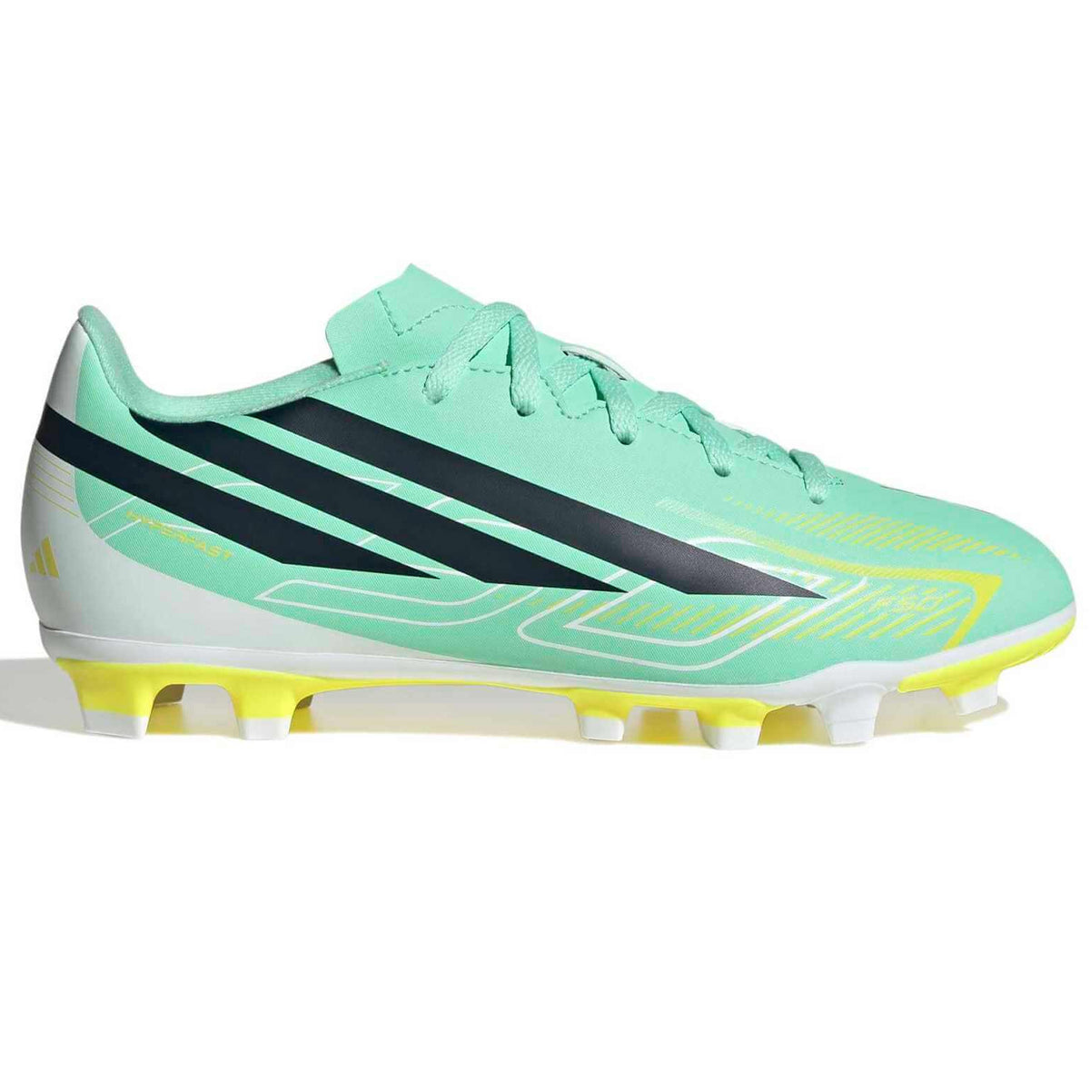 adidas Junior F50 Hyperfast Club Firm-Multi Ground Soccer Cleats - Final Rush Pack (FA26) (Side 1)