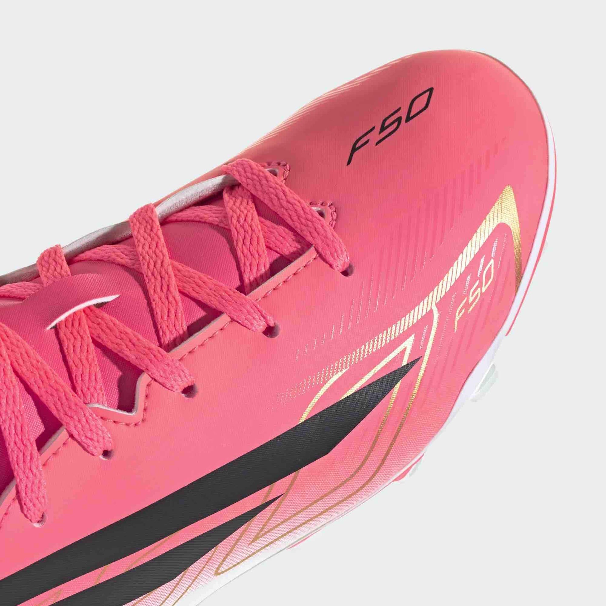 adidas Junior F50 Hyperfast Club Firm_Multi Ground Soccer Cleats - Road To Glory Pack (SP26) (Detail 1)