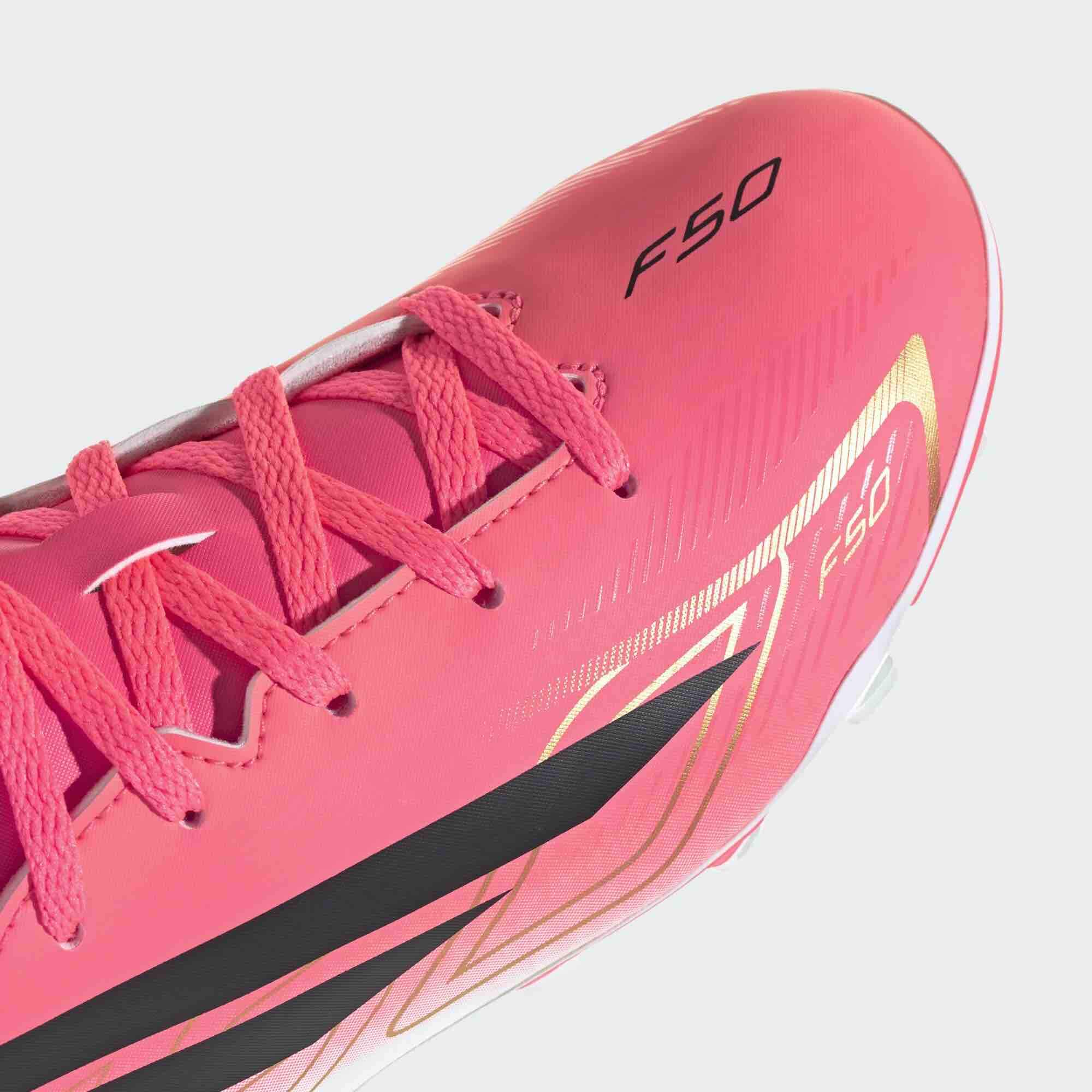 adidas Junior F50 Hyperfast Club Firm_Multi Ground Soccer Cleats - Road To Glory Pack (SP26) (Detail 1)