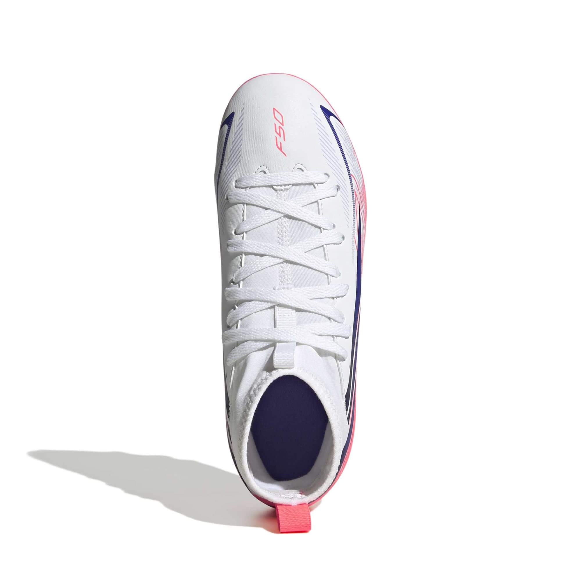 adidas Junior F50 Hyperfast Club Mid Firm-Multi Ground Soccer Cleats - Chaos Vs Control Pack (FA26) (Top)