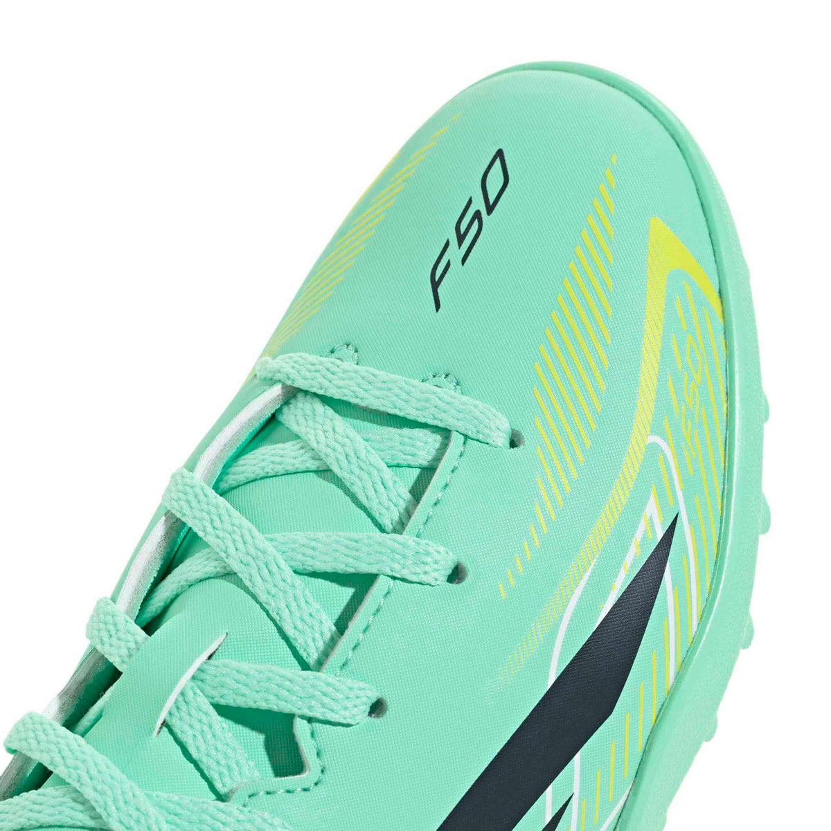adidas Junior F50 Hyperfast Club Turf Soccer Shoes - Final Rush Pack (FA26) (Detail 1)