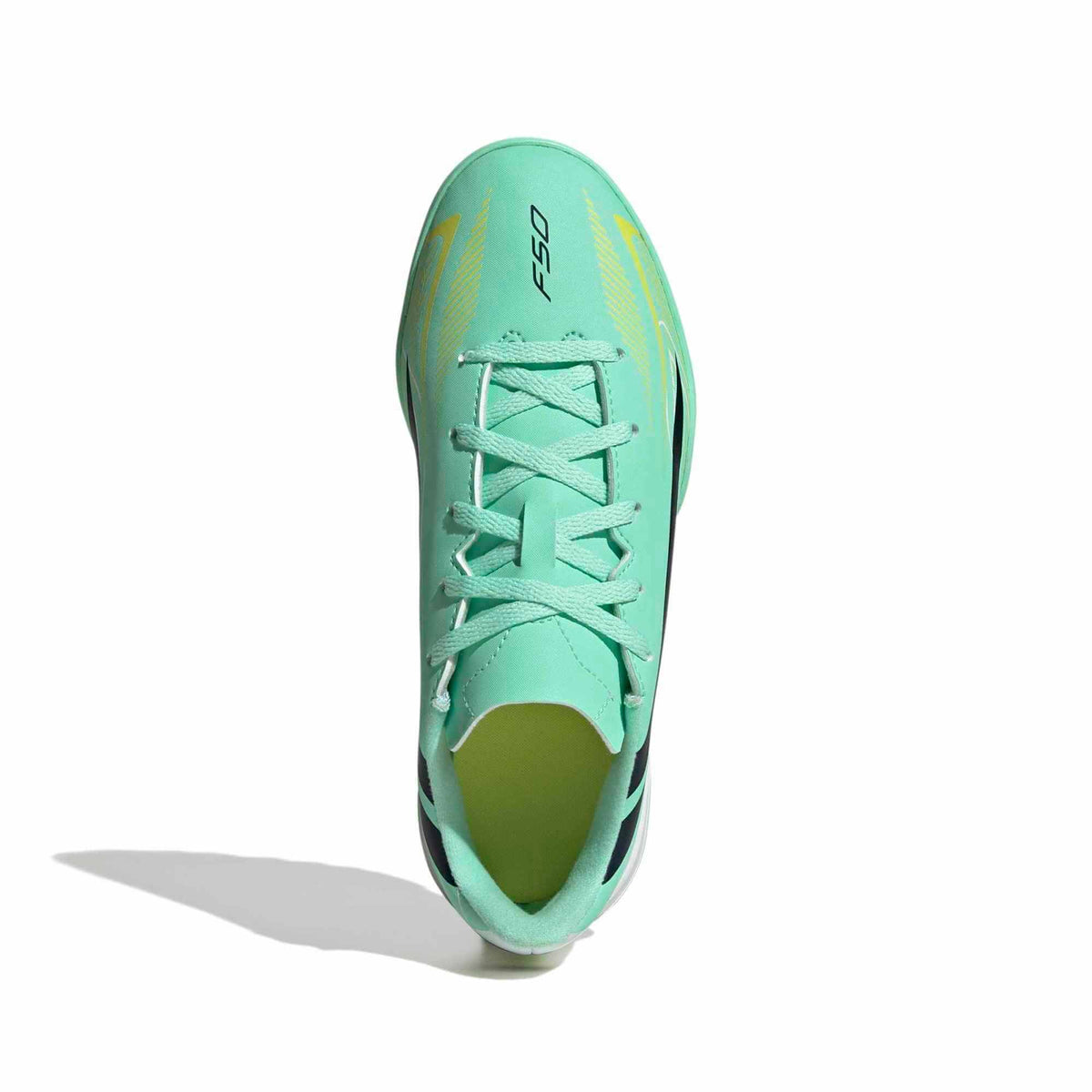 adidas Junior F50 Hyperfast Club Turf Soccer Shoes - Final Rush Pack (FA26) (Top)