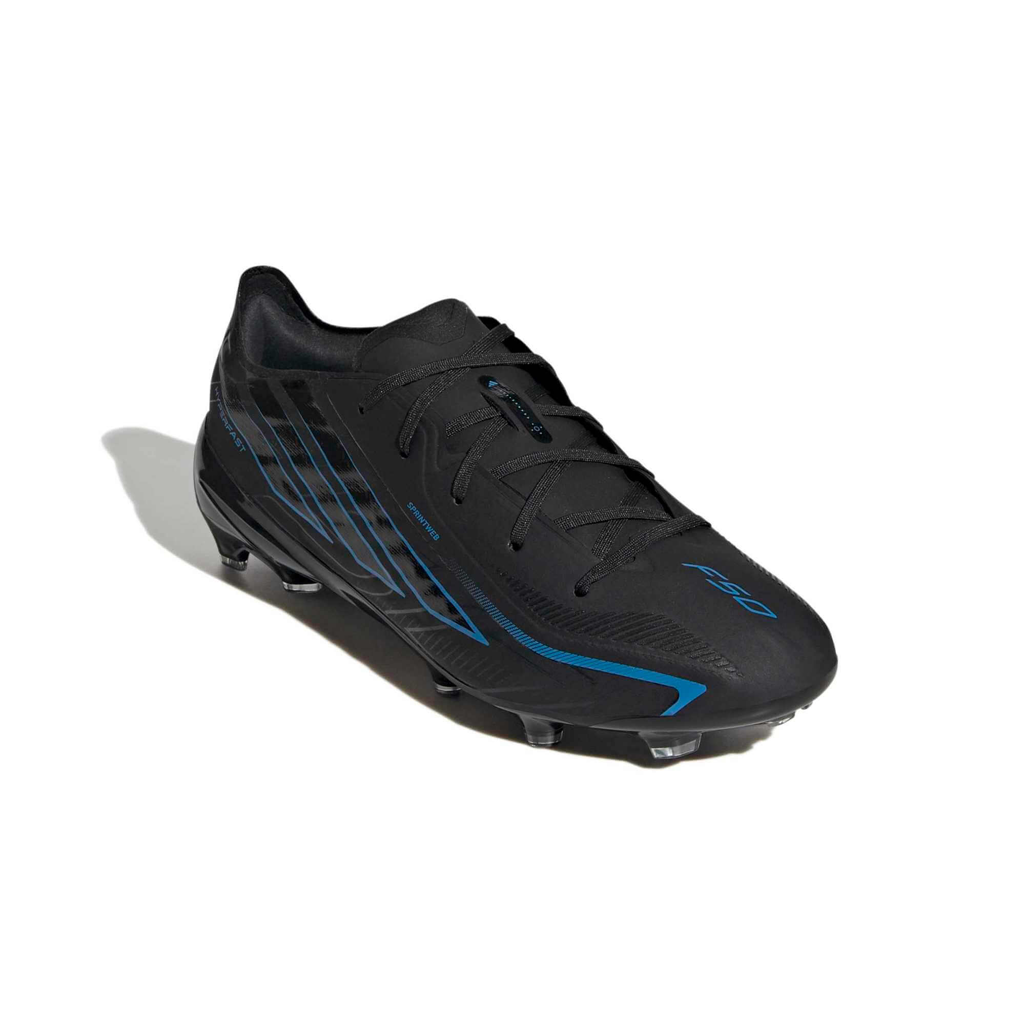 adidas Junior F50 Hyperfast Elite Firm Ground Soccer Cleats - Immortal DNA Pack (FA26) (Lateral - Front)