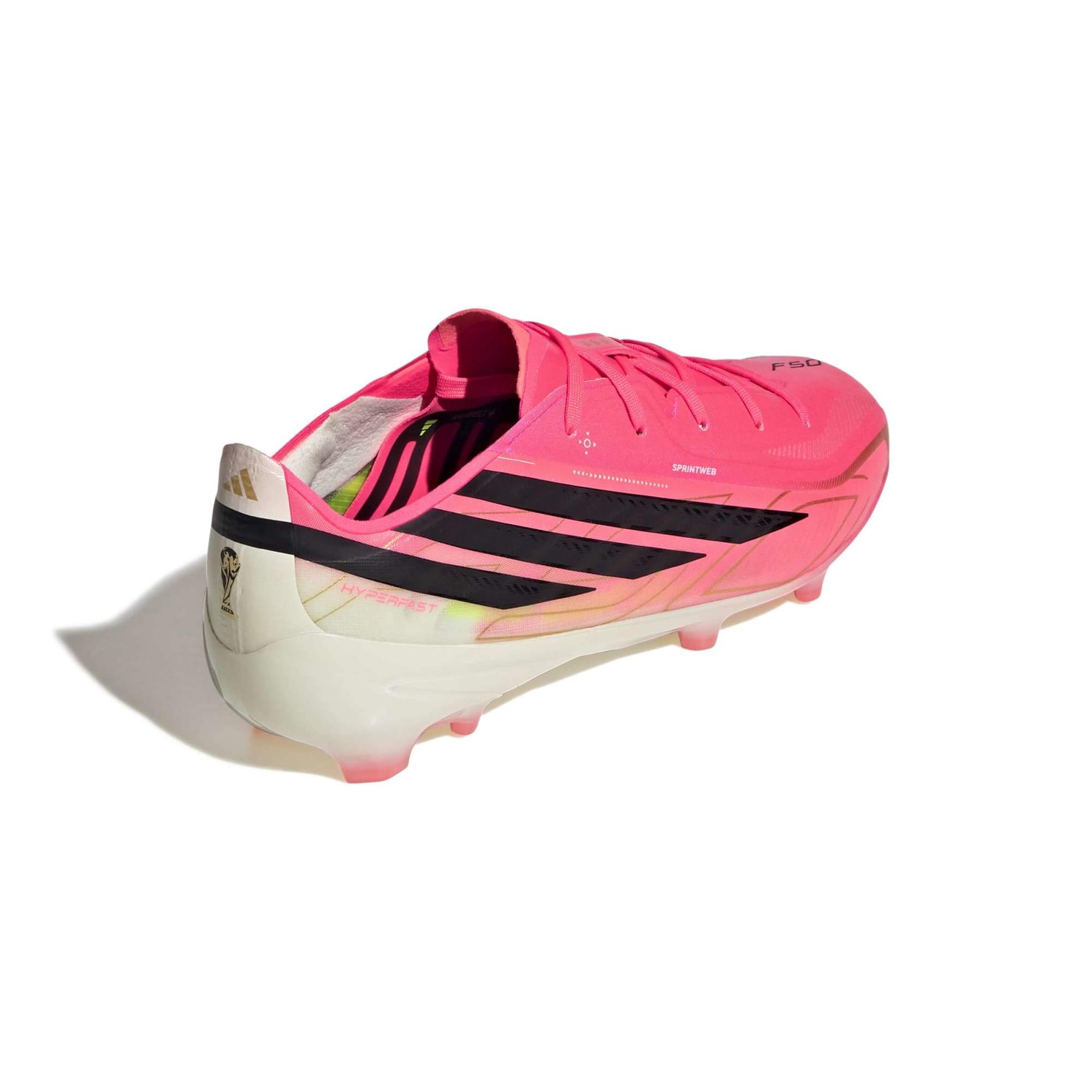 adidas Junior F50 Hyperfast Elite Firm Ground Soccer Cleats - Road To Glory Pack (SP26) (Lateral - Back)