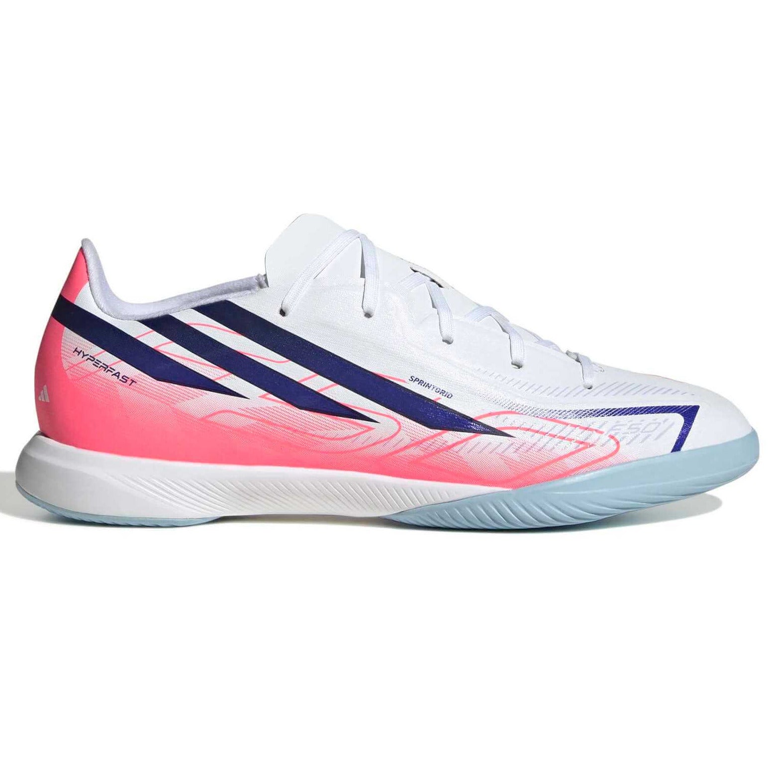 adidas Junior F50 Hyperfast League Indoor Soccer Shoes - Chaos Vs Control Pack (FA26) (Side 1)