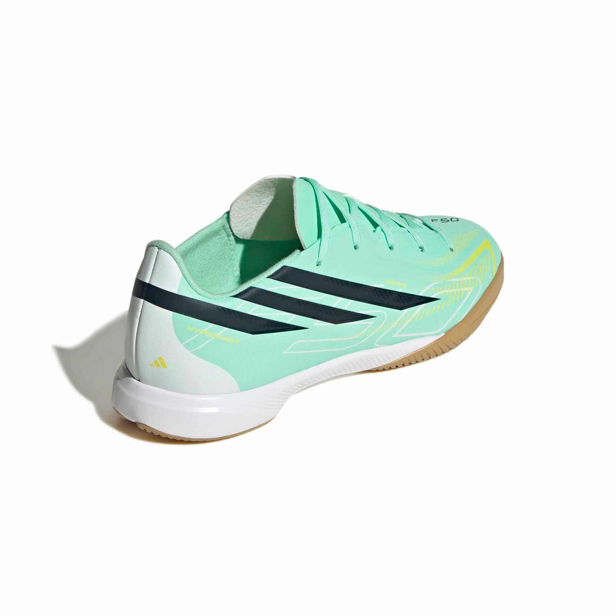 adidas Junior F50 Hyperfast League Indoor Soccer Shoes - Final Rush Pack (FA26) (Lateral - Back)