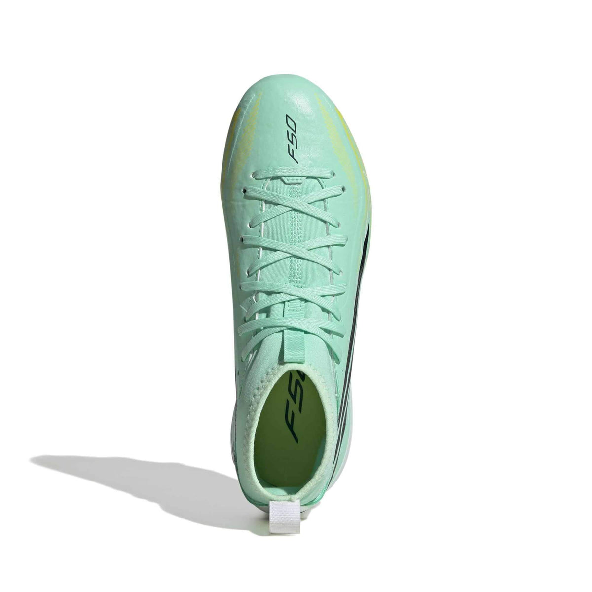 adidas Junior F50 Hyperfast League Mid Firm Ground Soccer Cleats - Final Rush Pack (FA26) (Top)