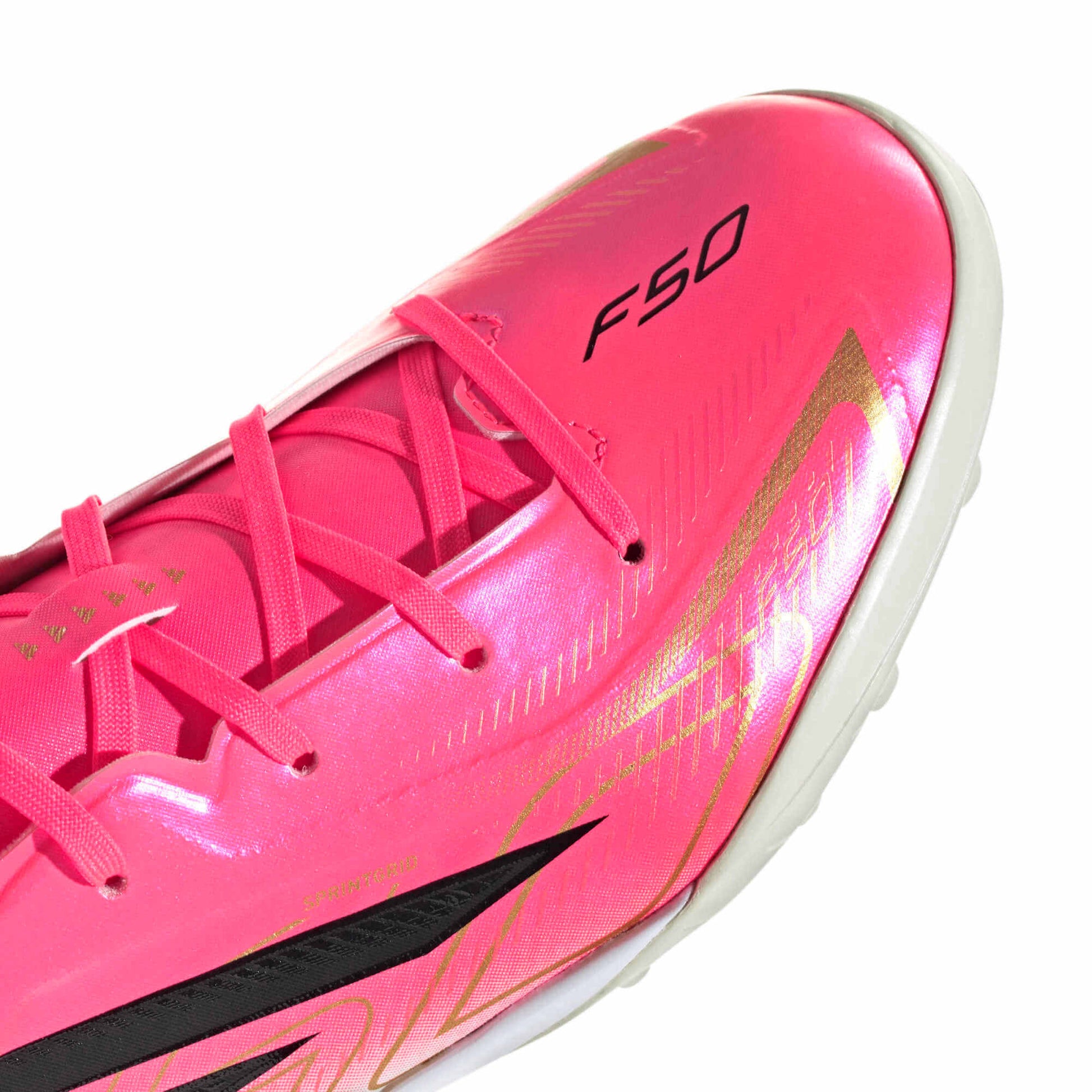 adidas Junior F50 Hyperfast League Turf Soccer Shoes - Road To Glory Pack (SP26) (Detail 1)