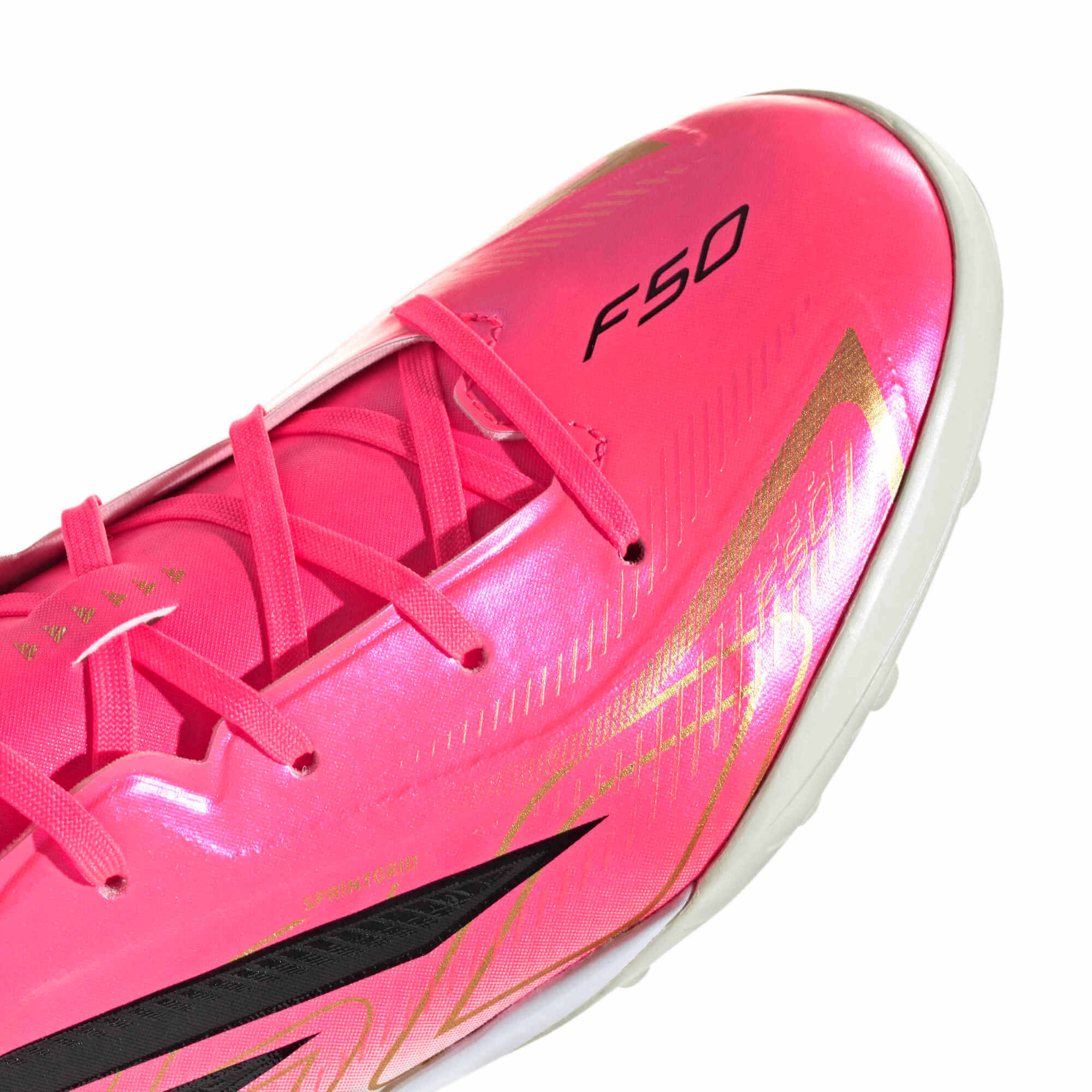 adidas Junior F50 Hyperfast League Turf Soccer Shoes - Road To Glory Pack (SP26) (Detail 1)
