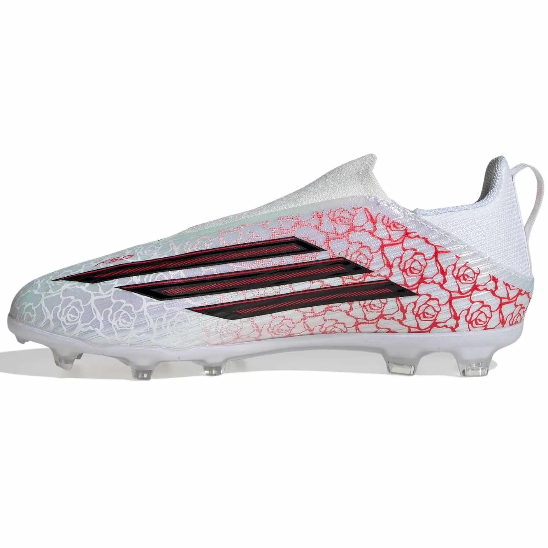 adidas Junior F50 League Laceless Firm-Multi Ground Soccer Cleats - Lamine Yamal Pack (SP26) (Side 2)