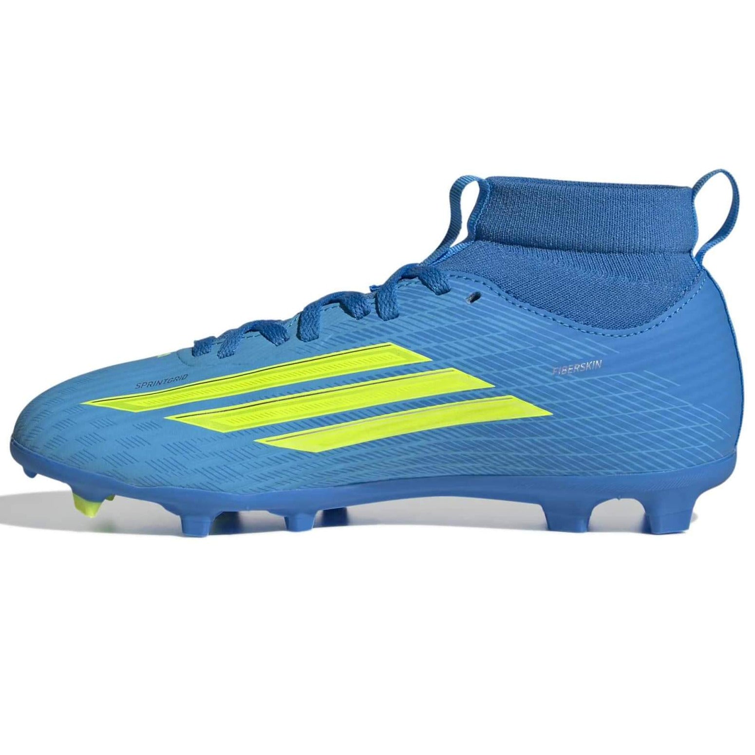 adidas Junior F50 League Mid Firm/Multi Ground Soccer Cleats - Ice Cold Precision Pack (SP26) (Side 2)