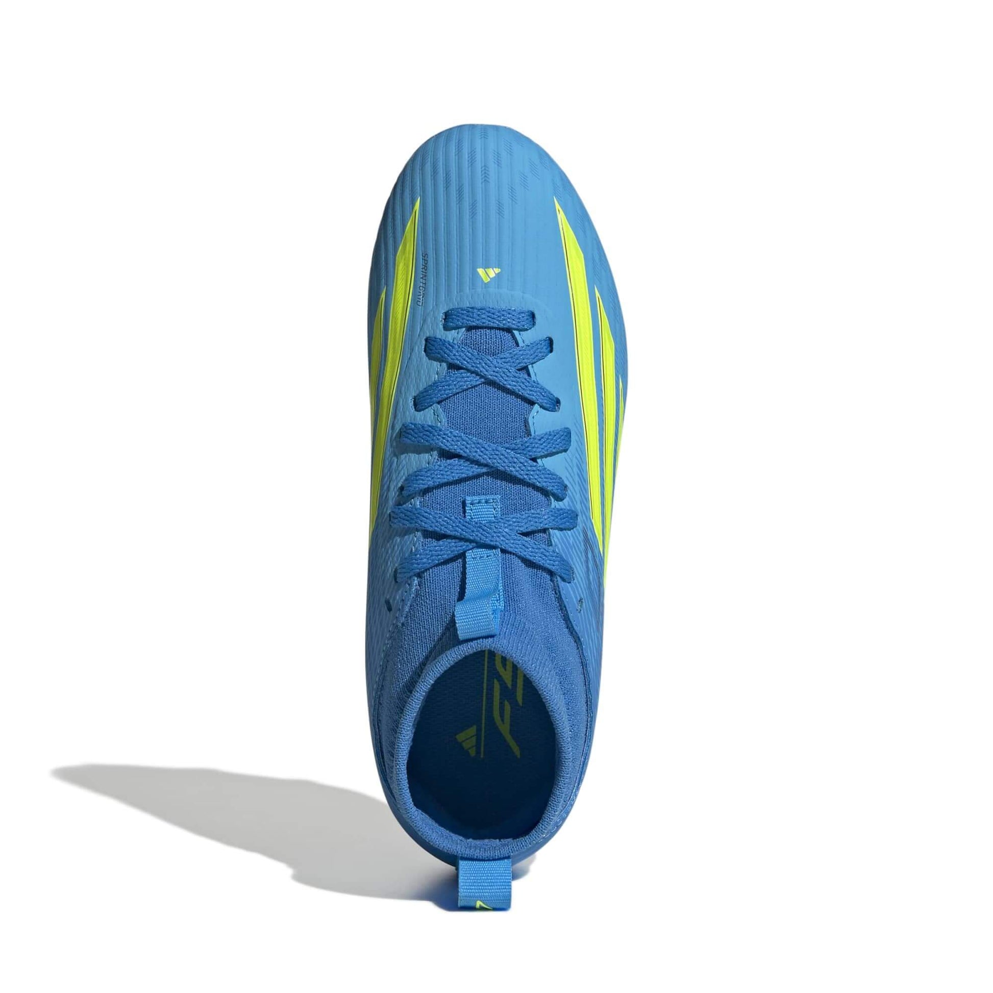 adidas Junior F50 League Mid Firm/Multi Ground Soccer Cleats - Ice Cold Precision Pack (SP26) (Top)